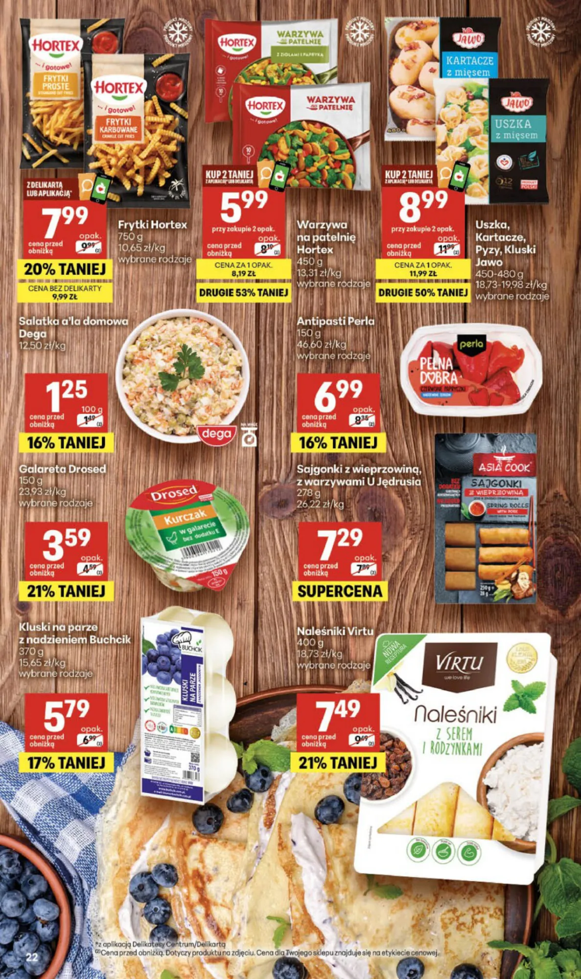 Gazetka promocyjna Delikatesy Centrum str. 22