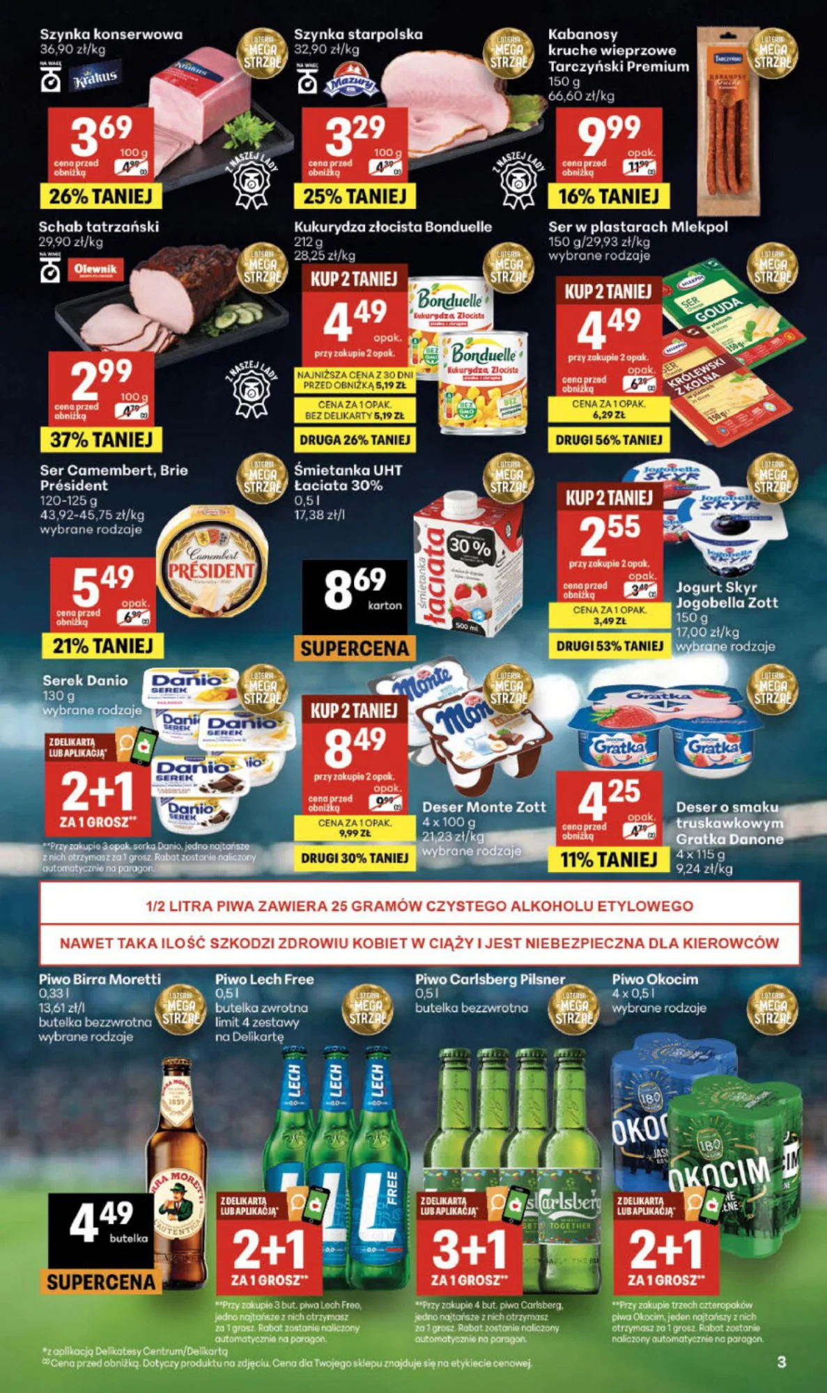 Gazetka promocyjna Delikatesy Centrum str. 3