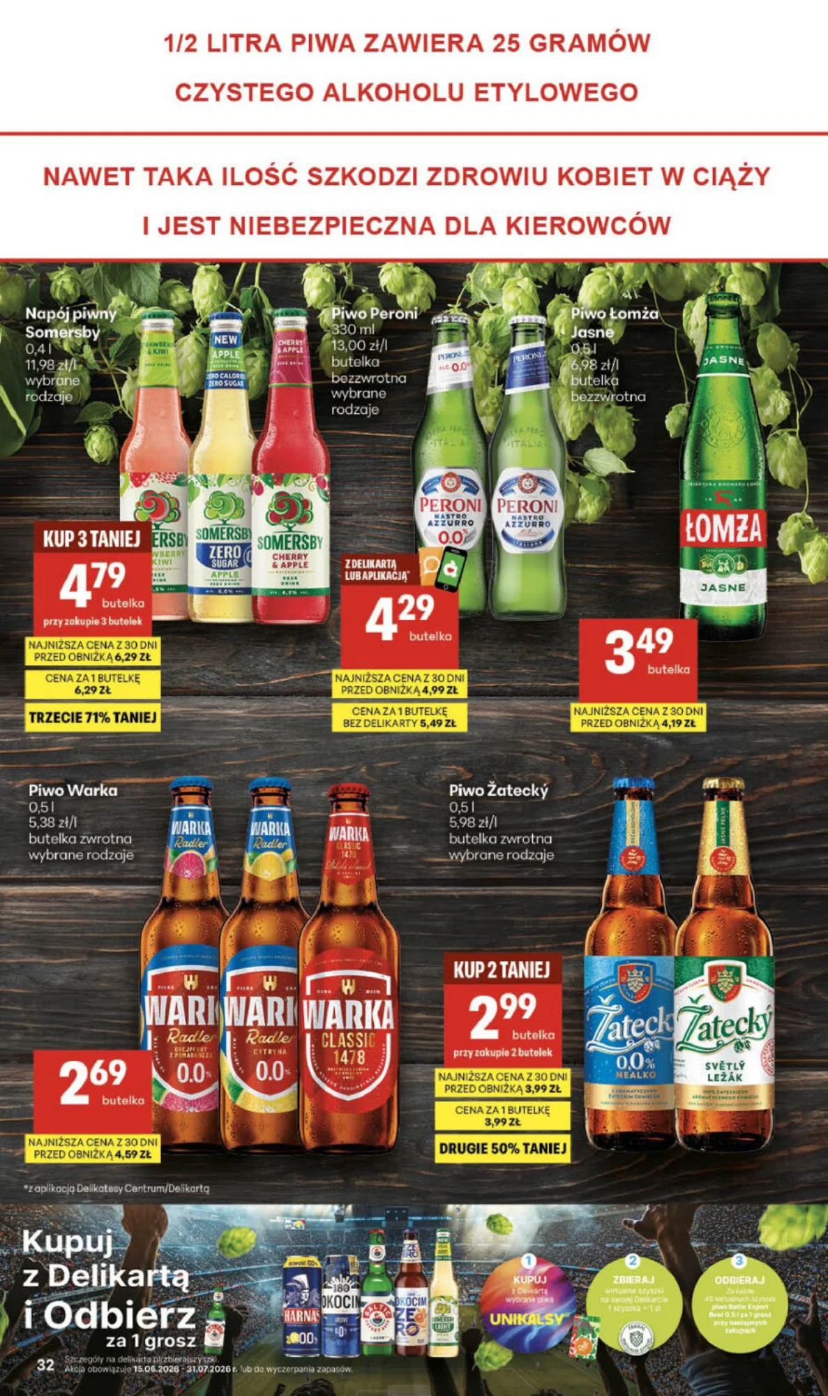 Gazetka promocyjna Delikatesy Centrum str. 32