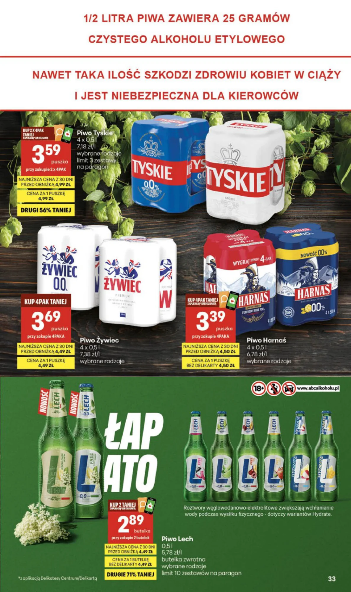 Gazetka promocyjna Delikatesy Centrum str. 33