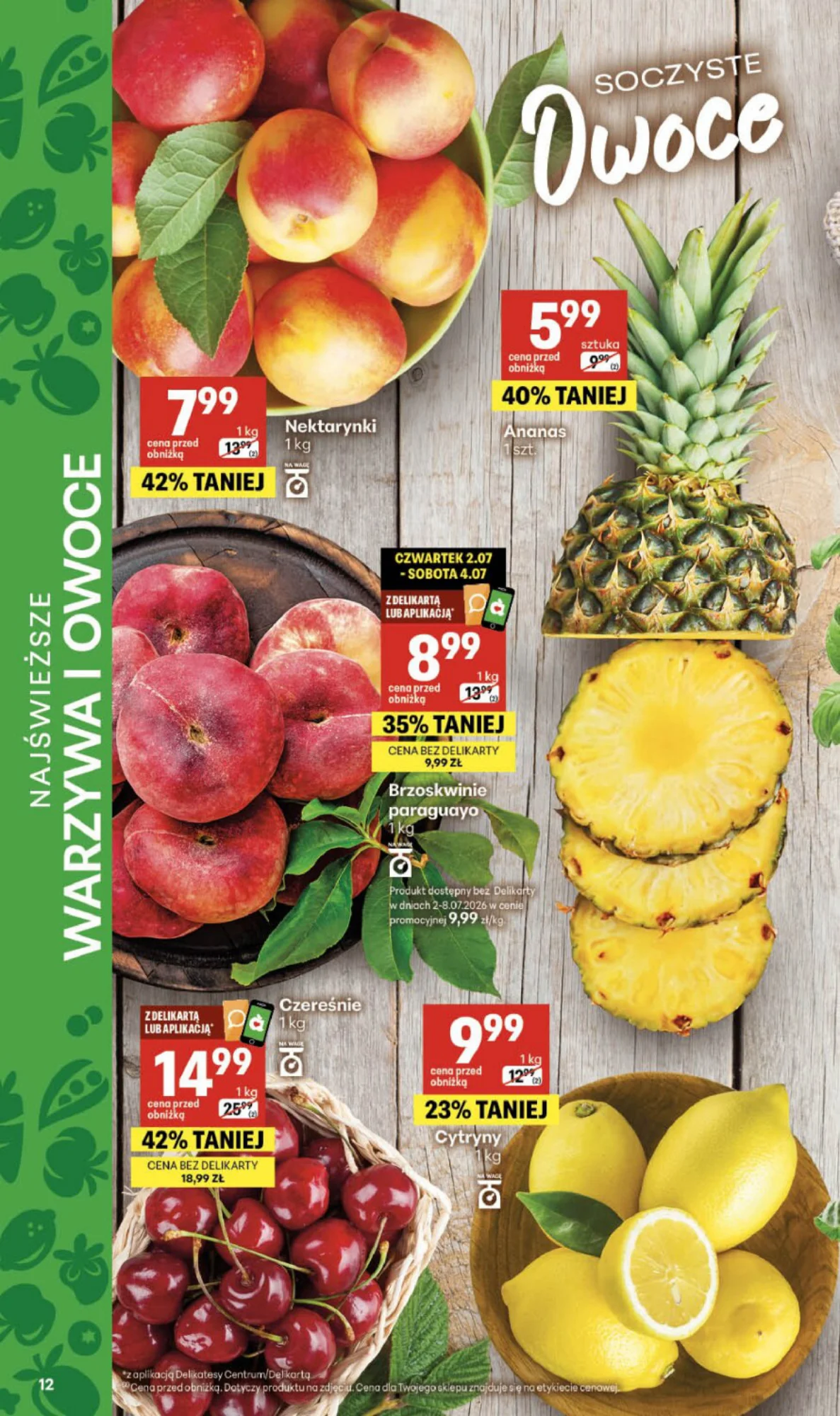 Gazetka promocyjna Delikatesy Centrum str. 12