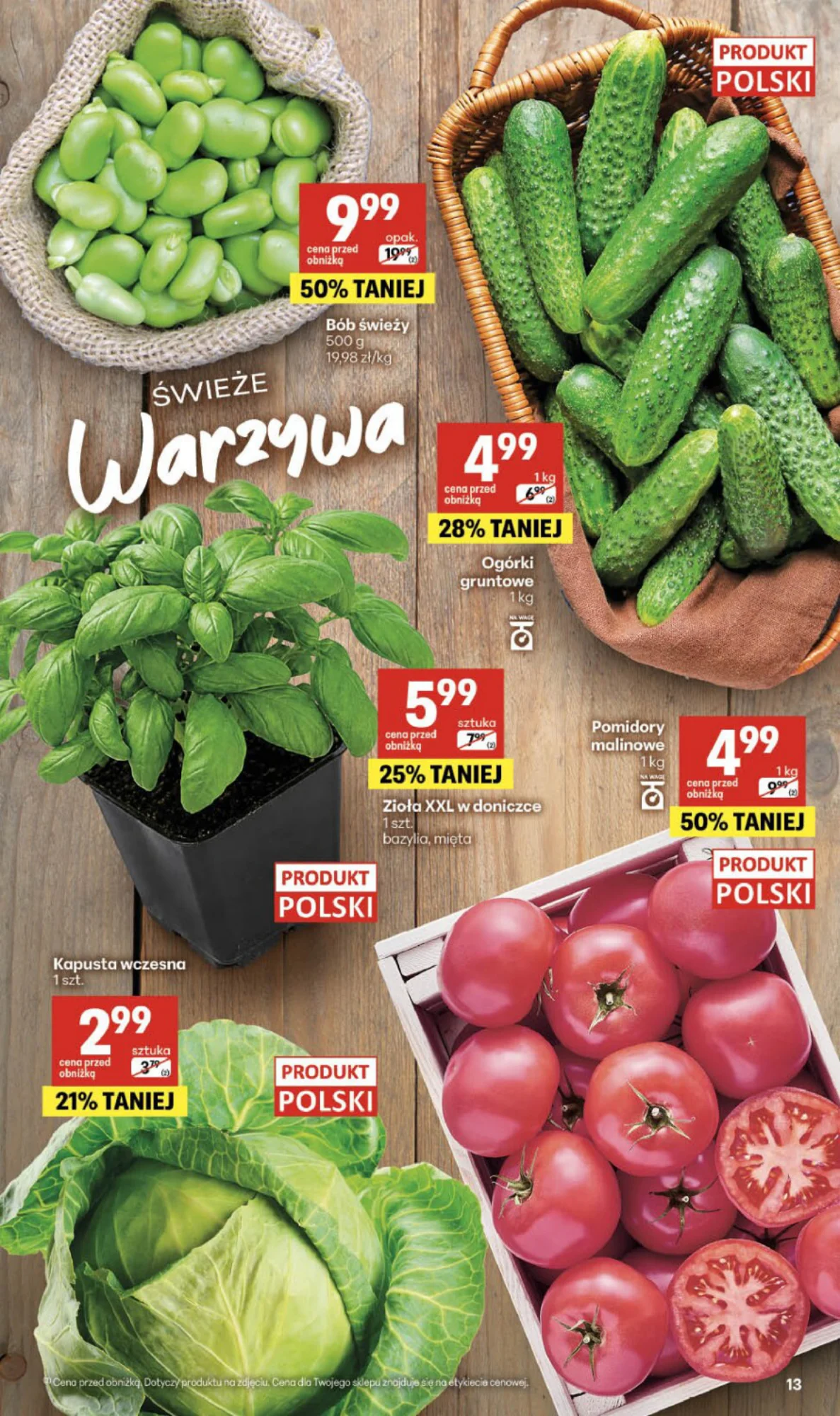 Gazetka promocyjna Delikatesy Centrum str. 13