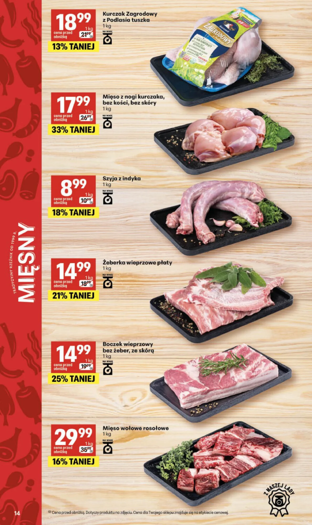 Gazetka promocyjna Delikatesy Centrum str. 14