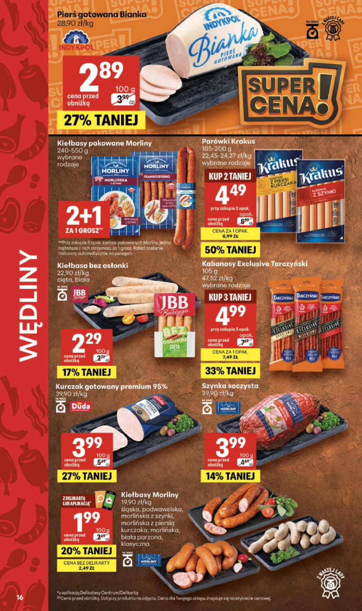 Gazetka promocyjna Delikatesy Centrum str. 16