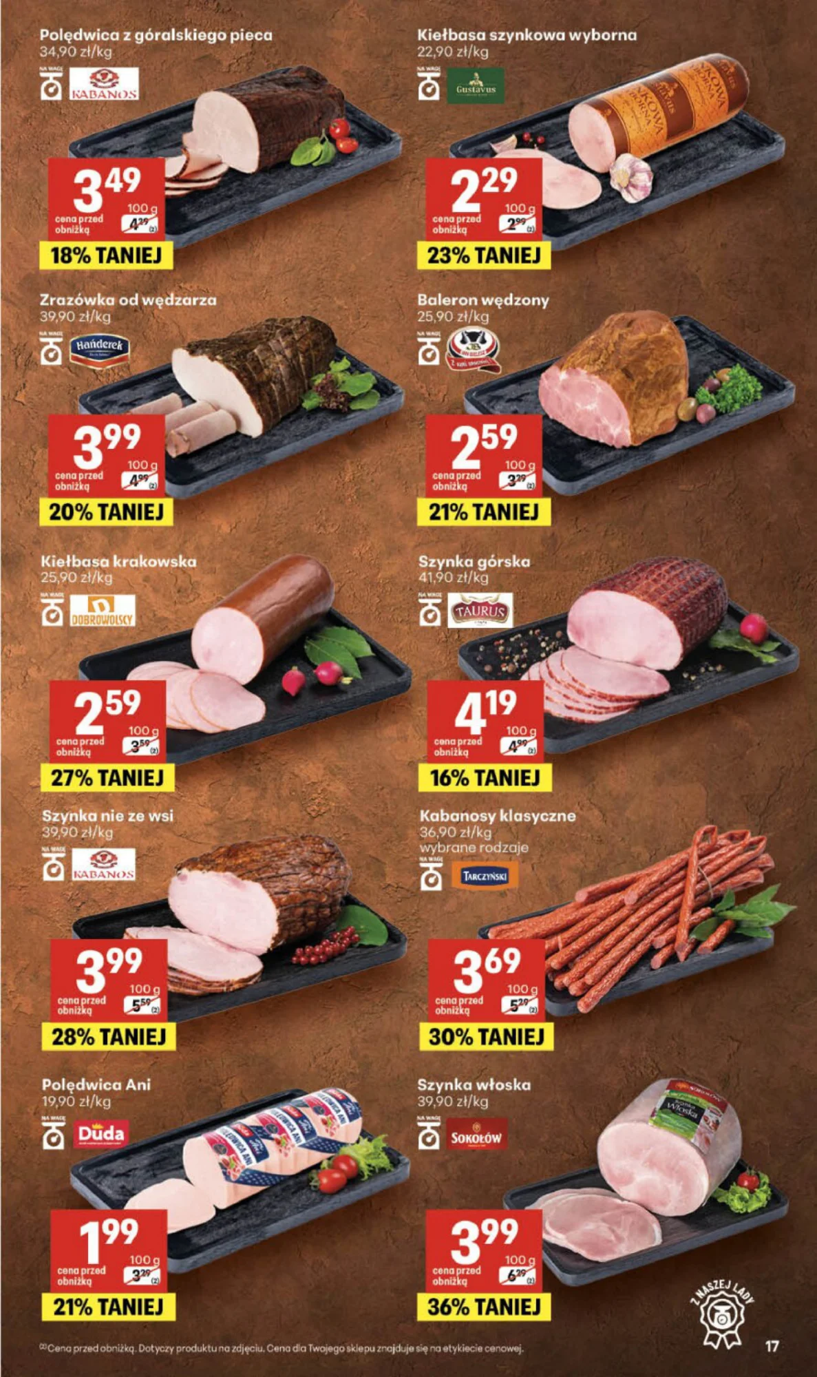 Gazetka promocyjna Delikatesy Centrum str. 17