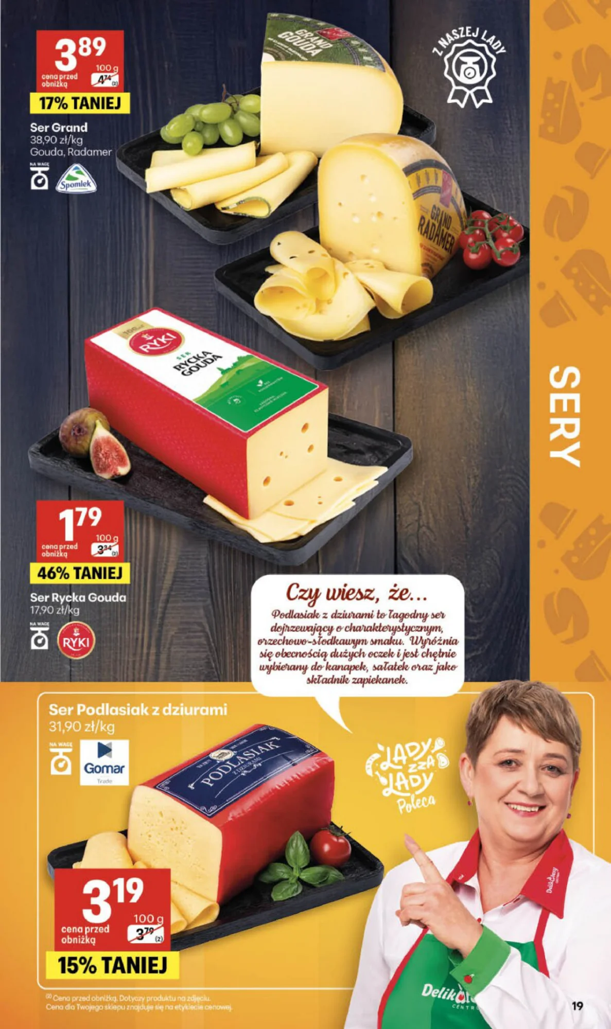 Gazetka promocyjna Delikatesy Centrum str. 19