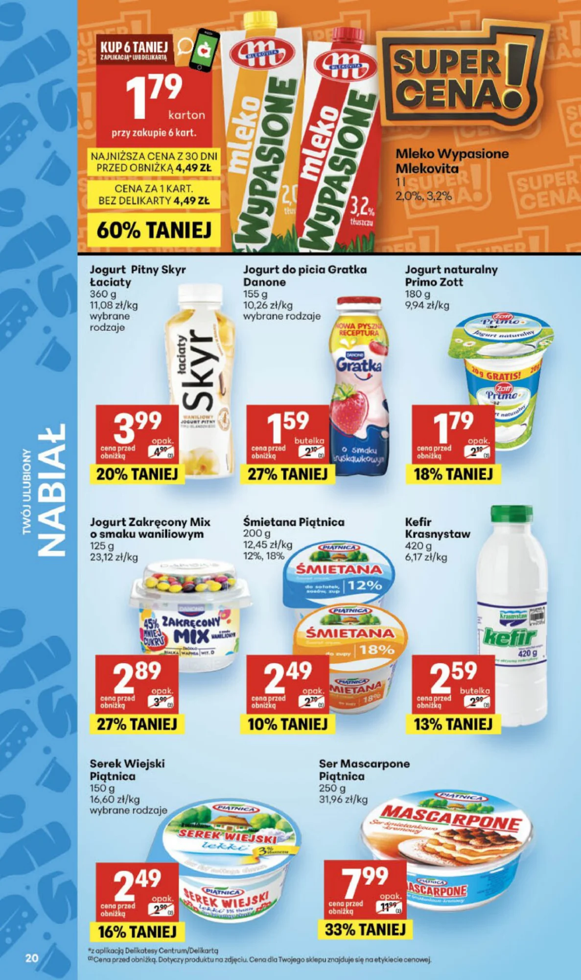 Gazetka promocyjna Delikatesy Centrum str. 20