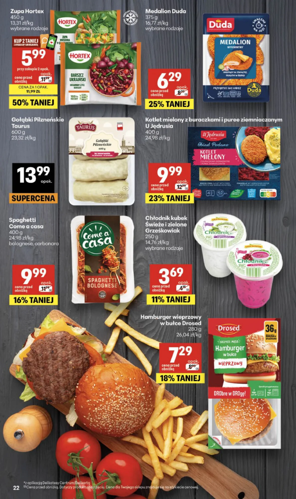 Gazetka promocyjna Delikatesy Centrum str. 22