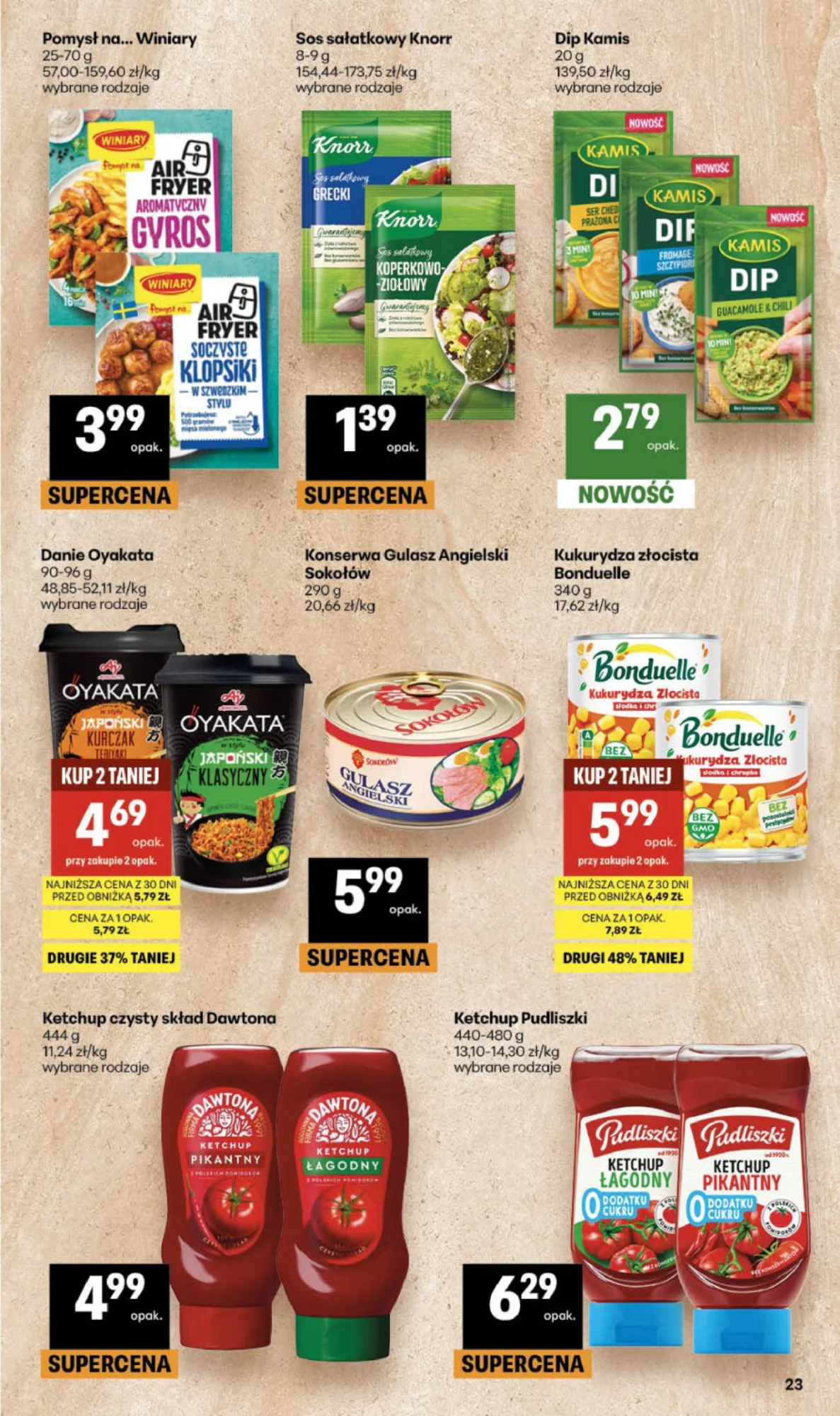 Gazetka promocyjna Delikatesy Centrum str. 23