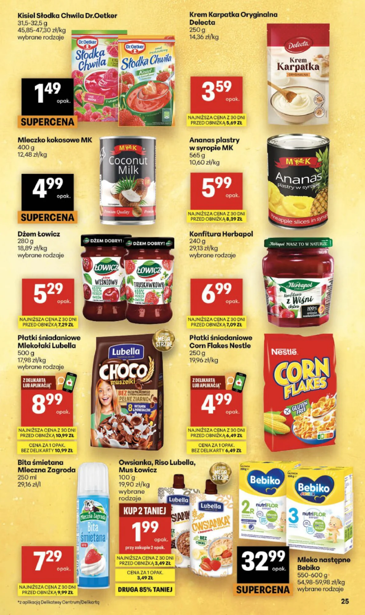 Gazetka promocyjna Delikatesy Centrum str. 25
