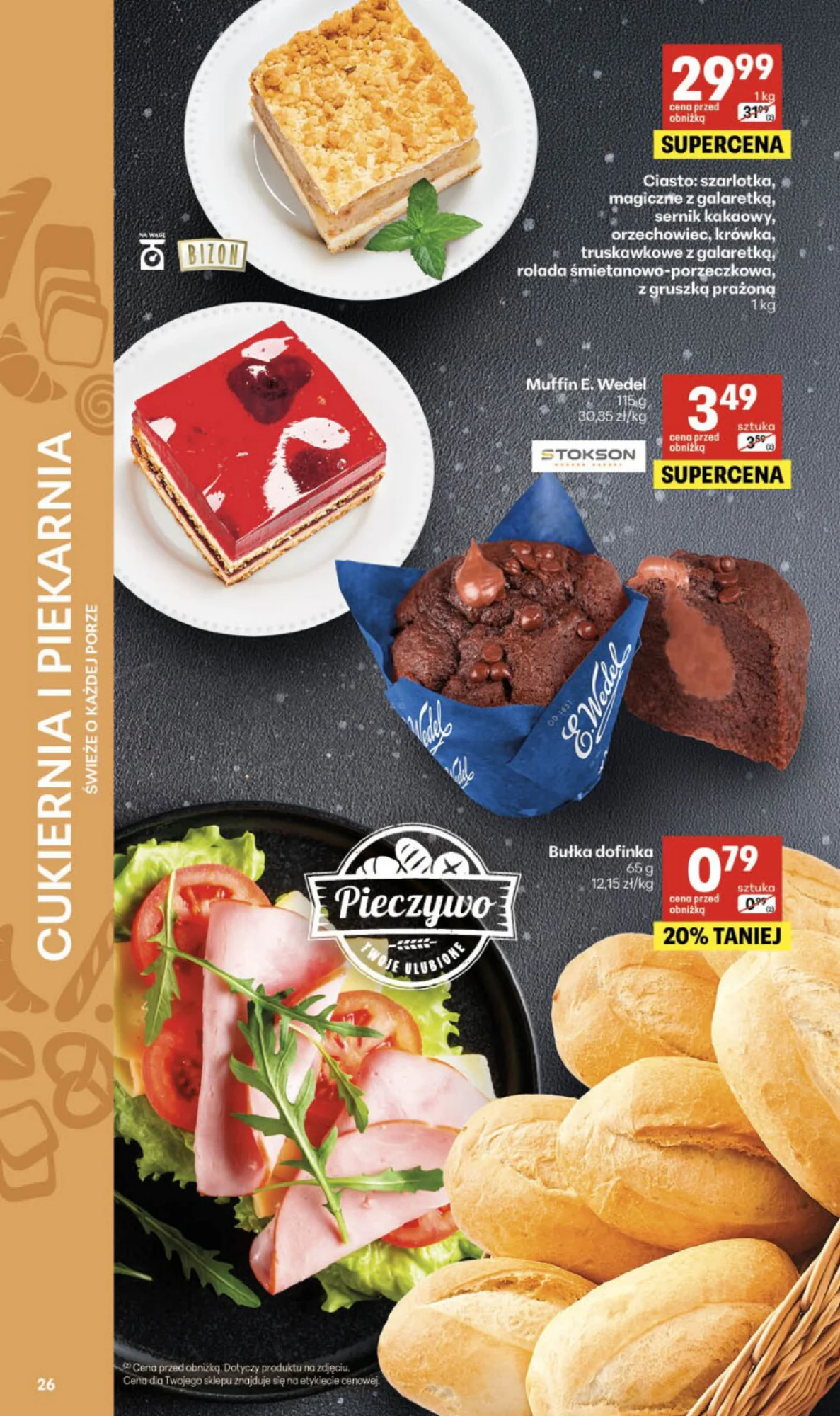 Gazetka promocyjna Delikatesy Centrum str. 26