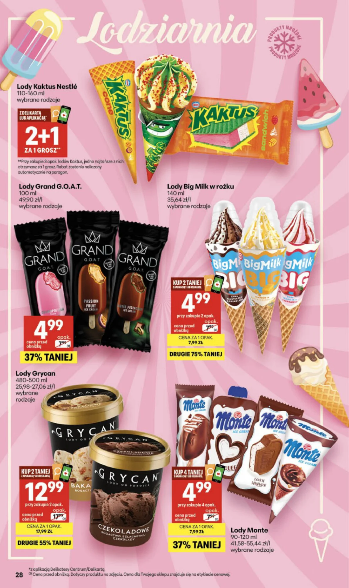 Gazetka promocyjna Delikatesy Centrum str. 28