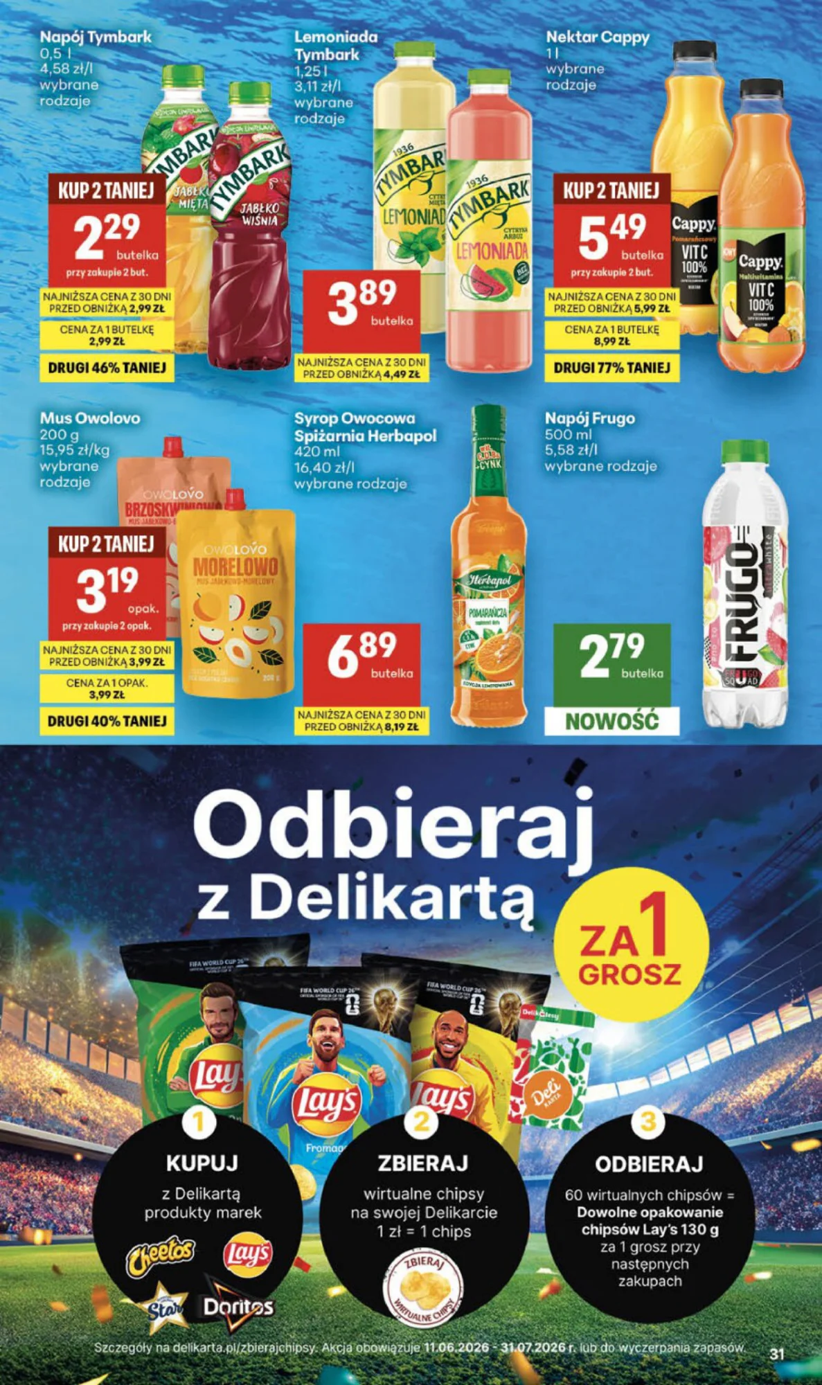 Gazetka promocyjna Delikatesy Centrum str. 31