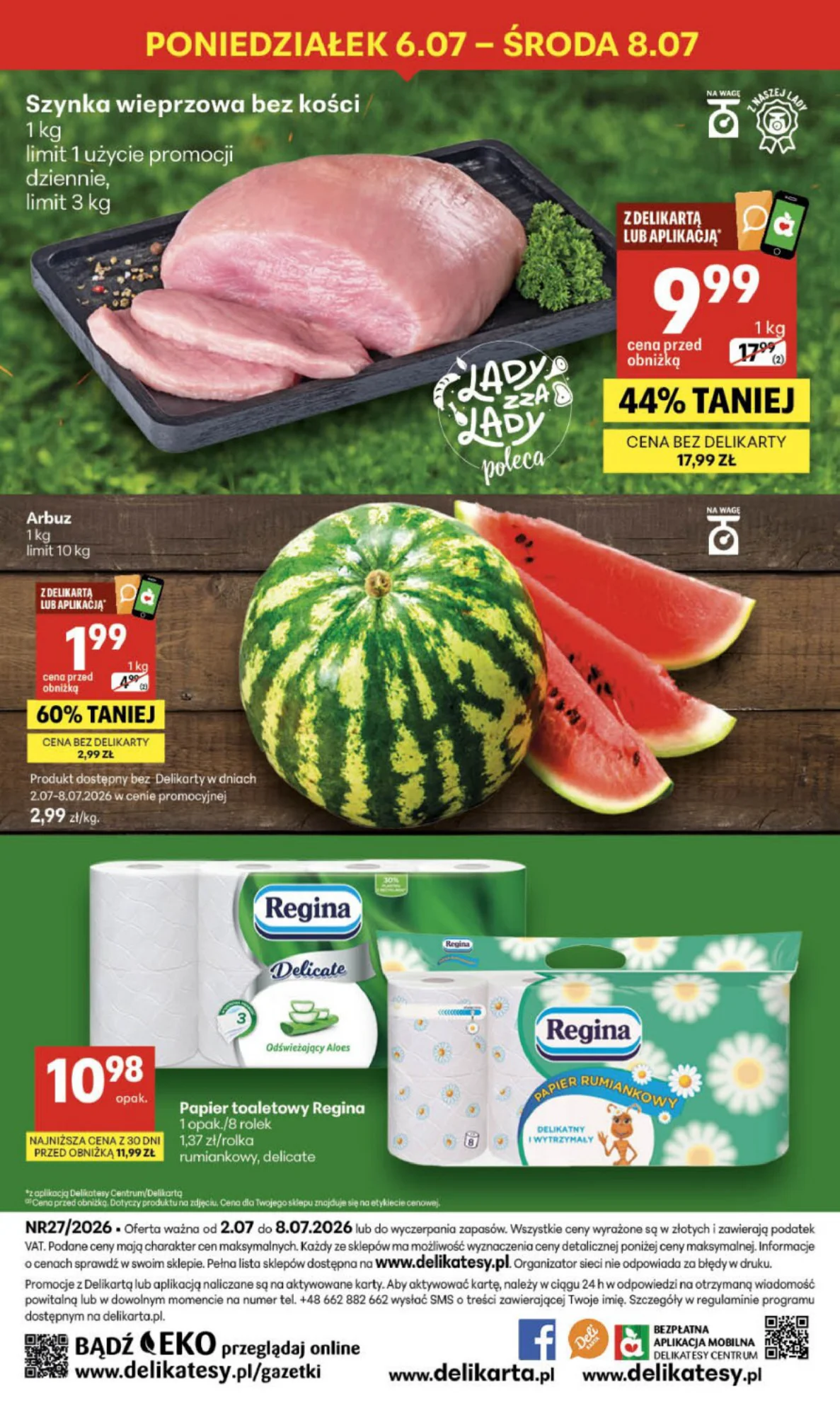 Gazetka promocyjna Delikatesy Centrum str. 40