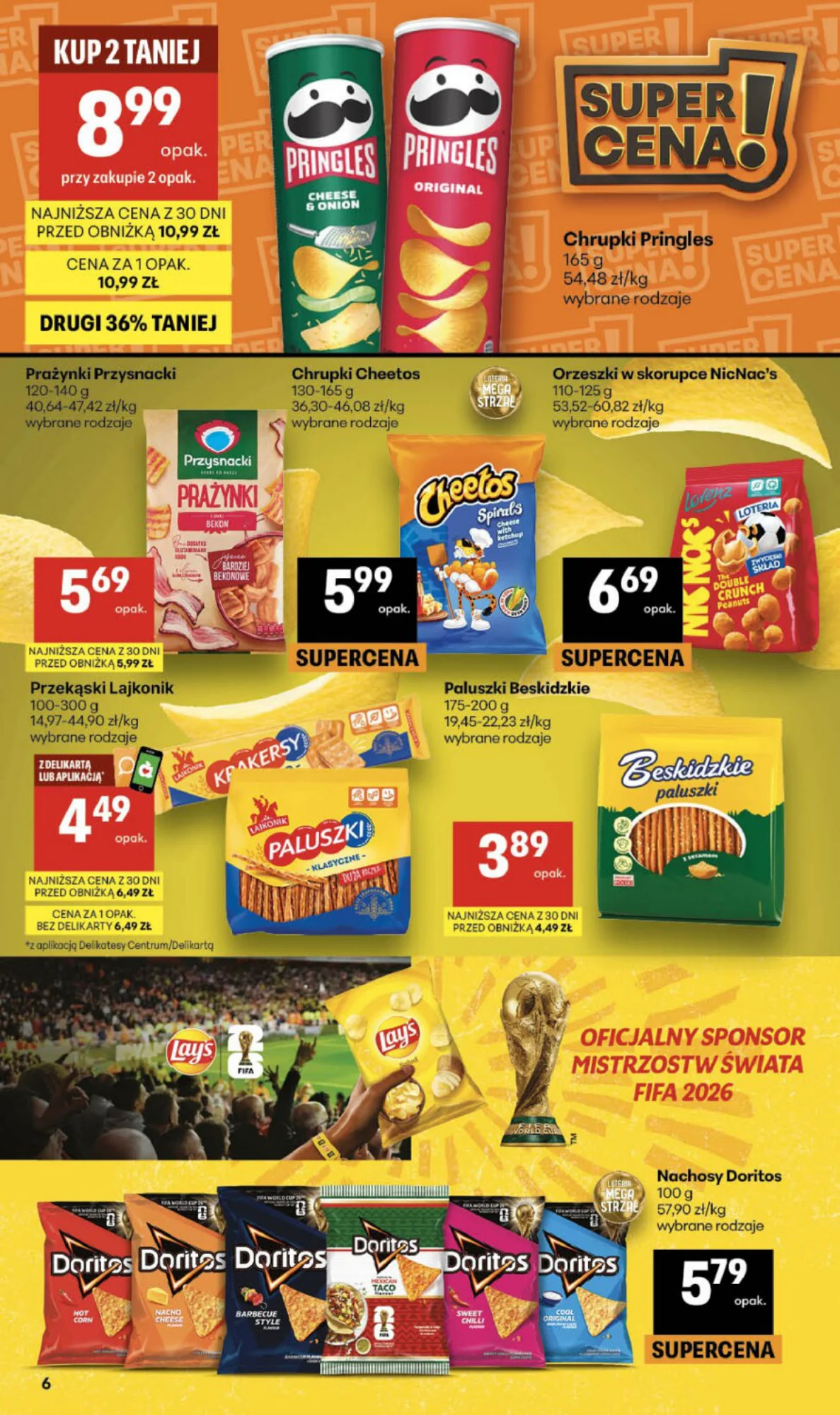 Gazetka promocyjna Delikatesy Centrum str. 6