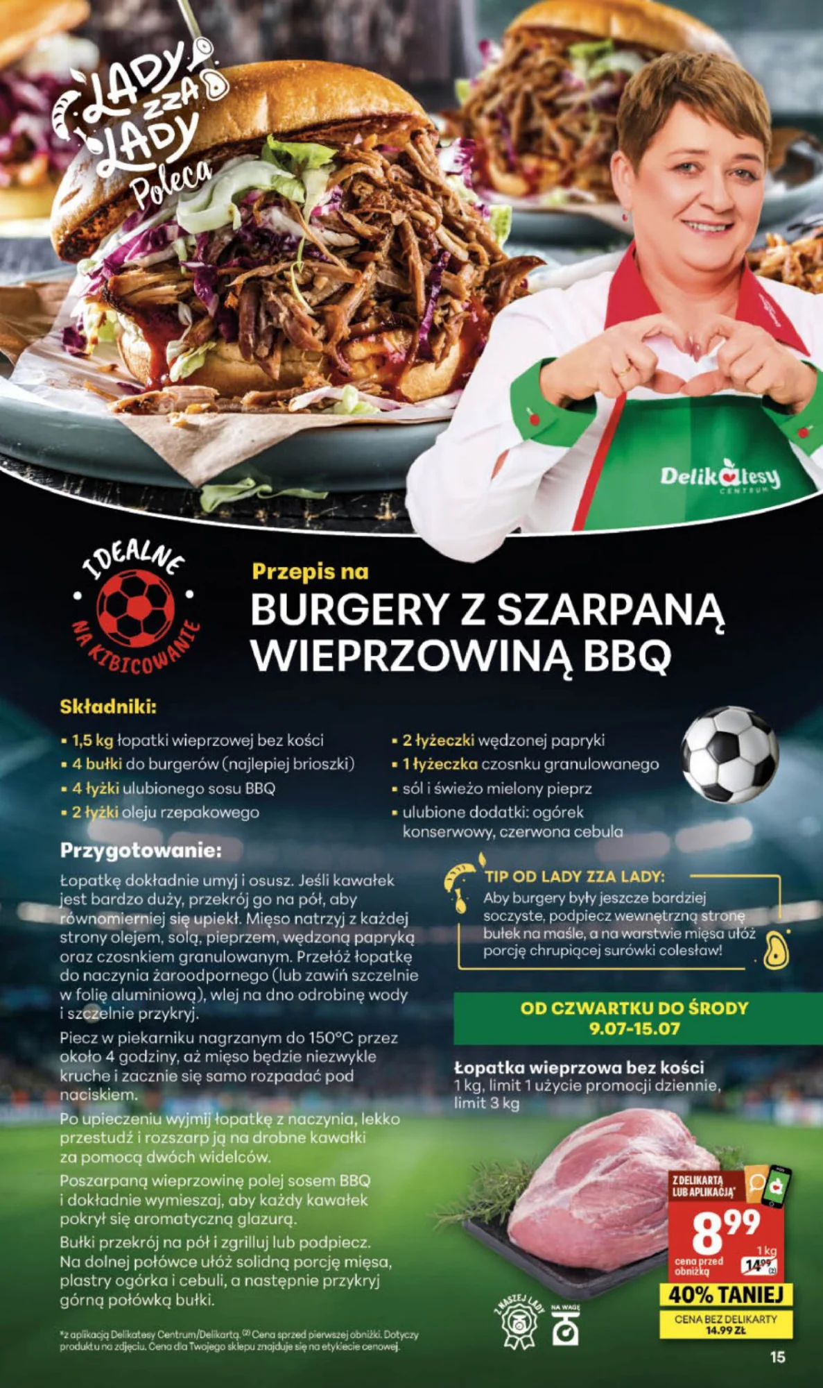 Gazetka promocyjna Delikatesy Centrum str. 15