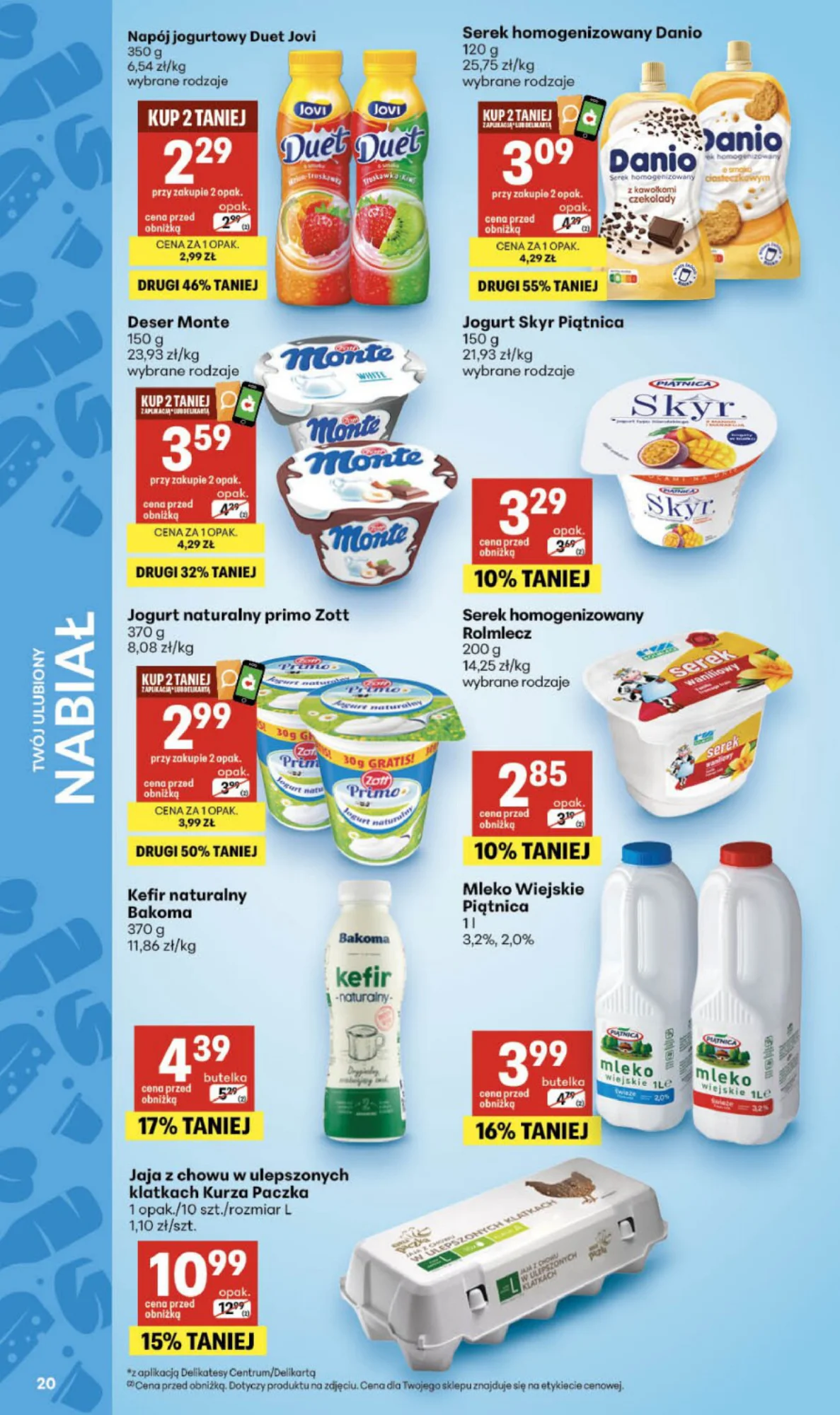 Gazetka promocyjna Delikatesy Centrum str. 20