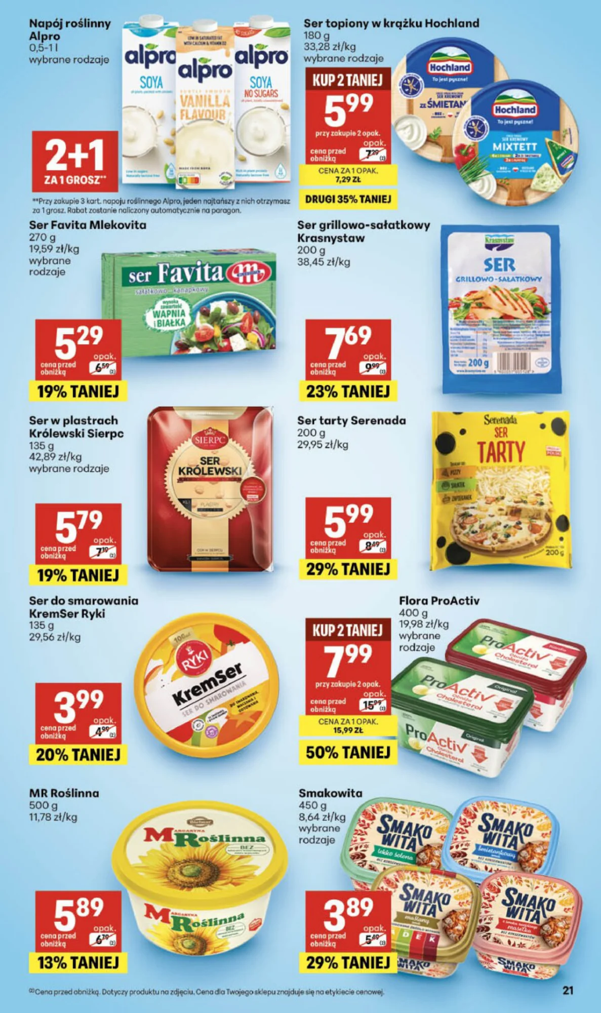 Gazetka promocyjna Delikatesy Centrum str. 21