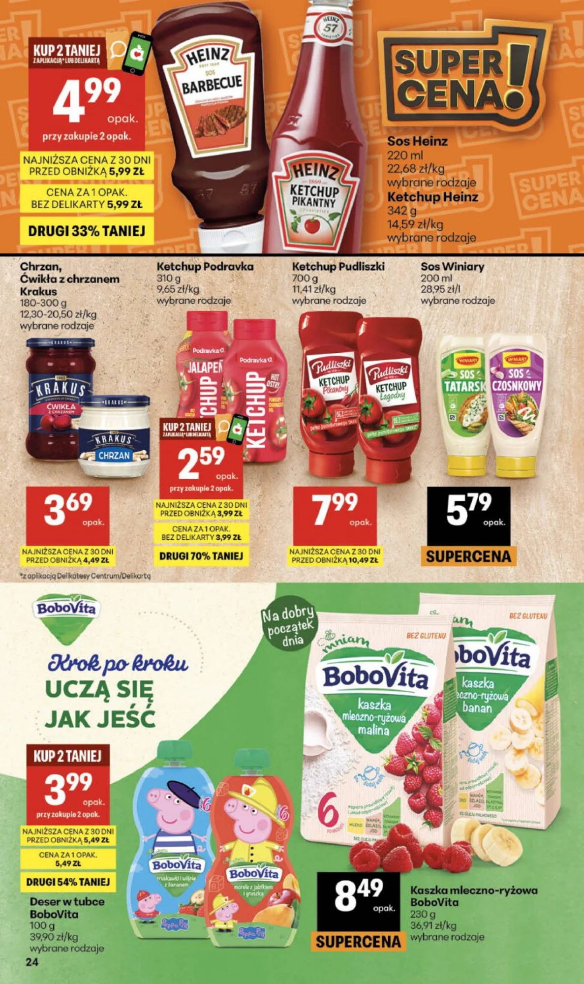 Gazetka promocyjna Delikatesy Centrum str. 24