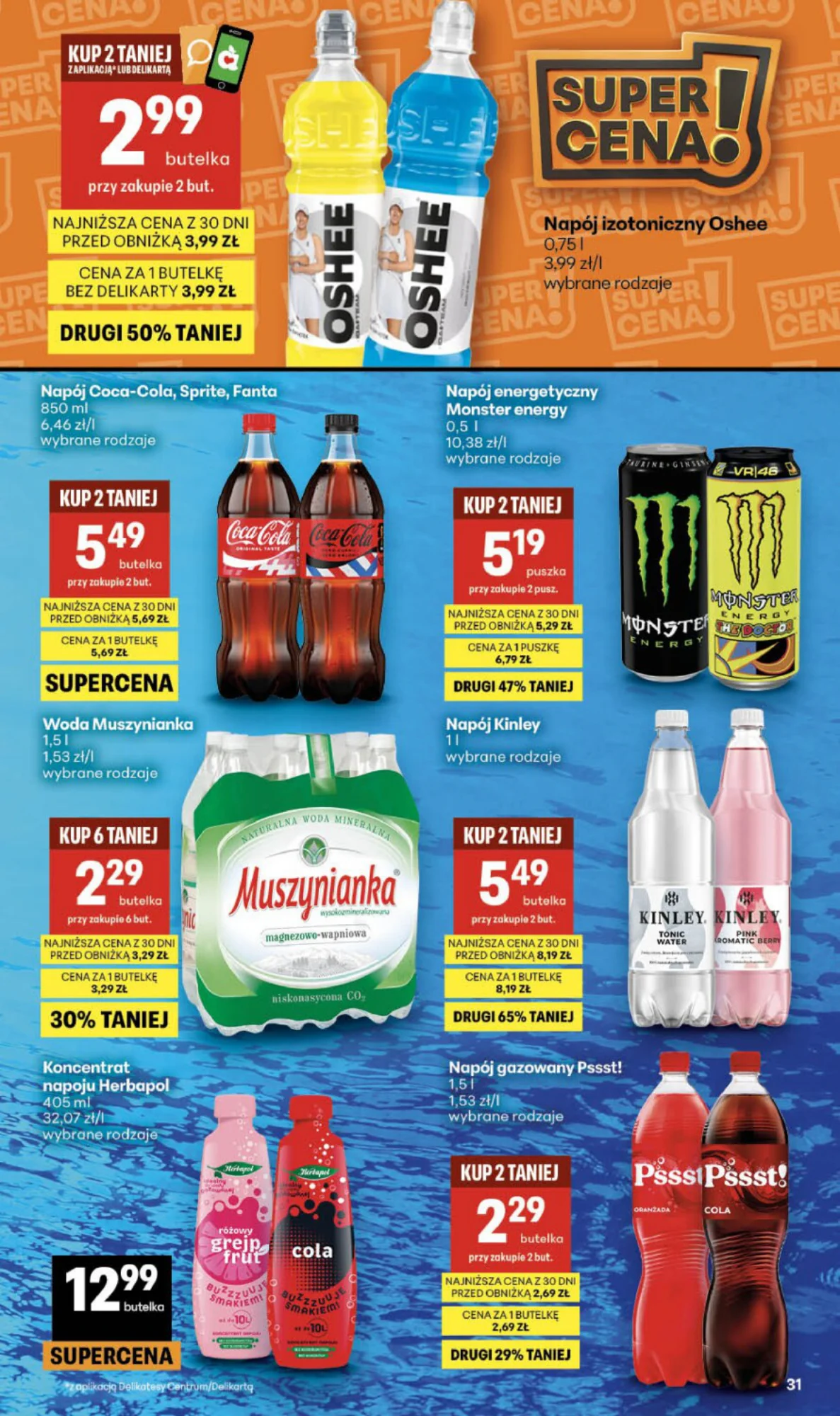 Gazetka promocyjna Delikatesy Centrum str. 31