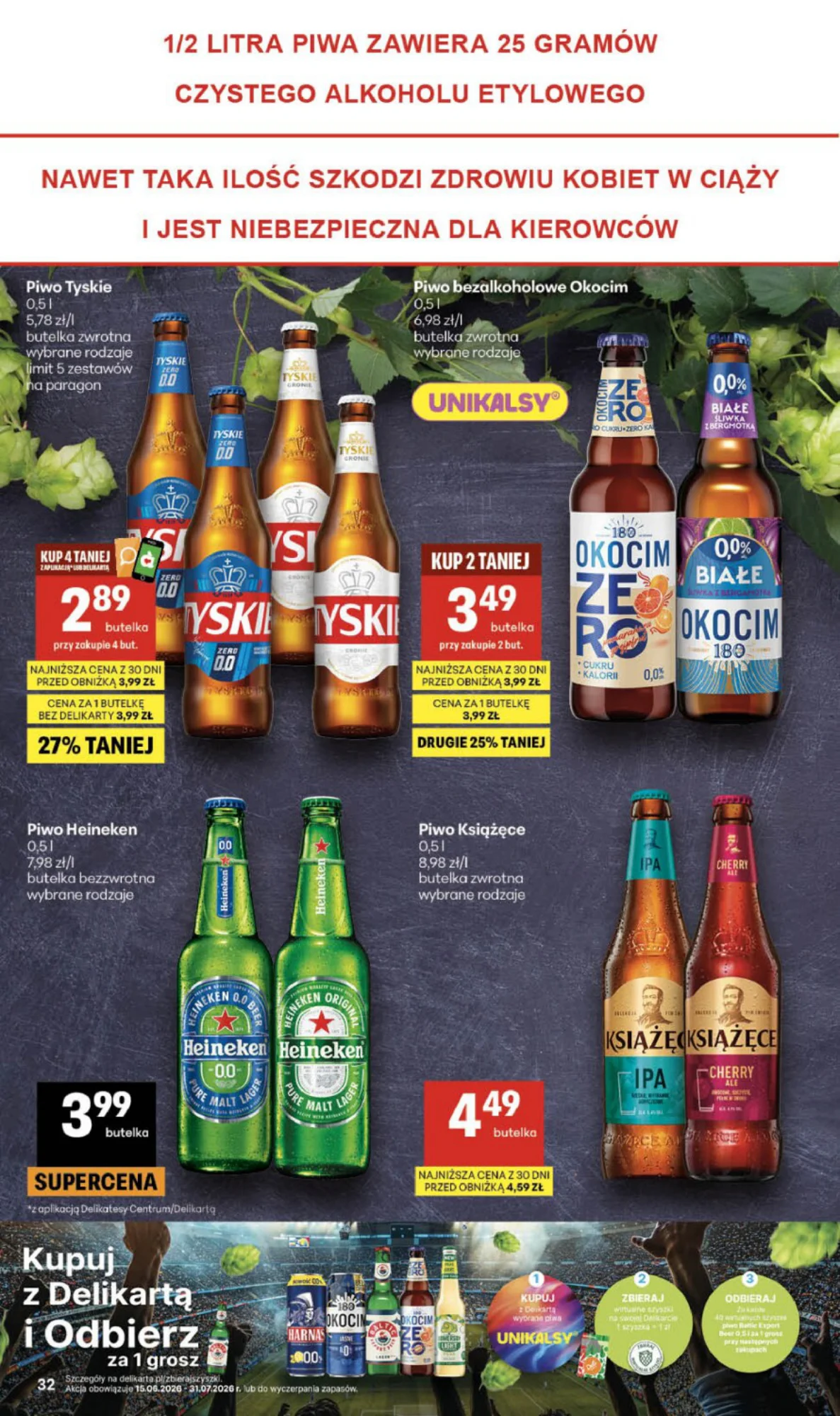 Gazetka promocyjna Delikatesy Centrum str. 32