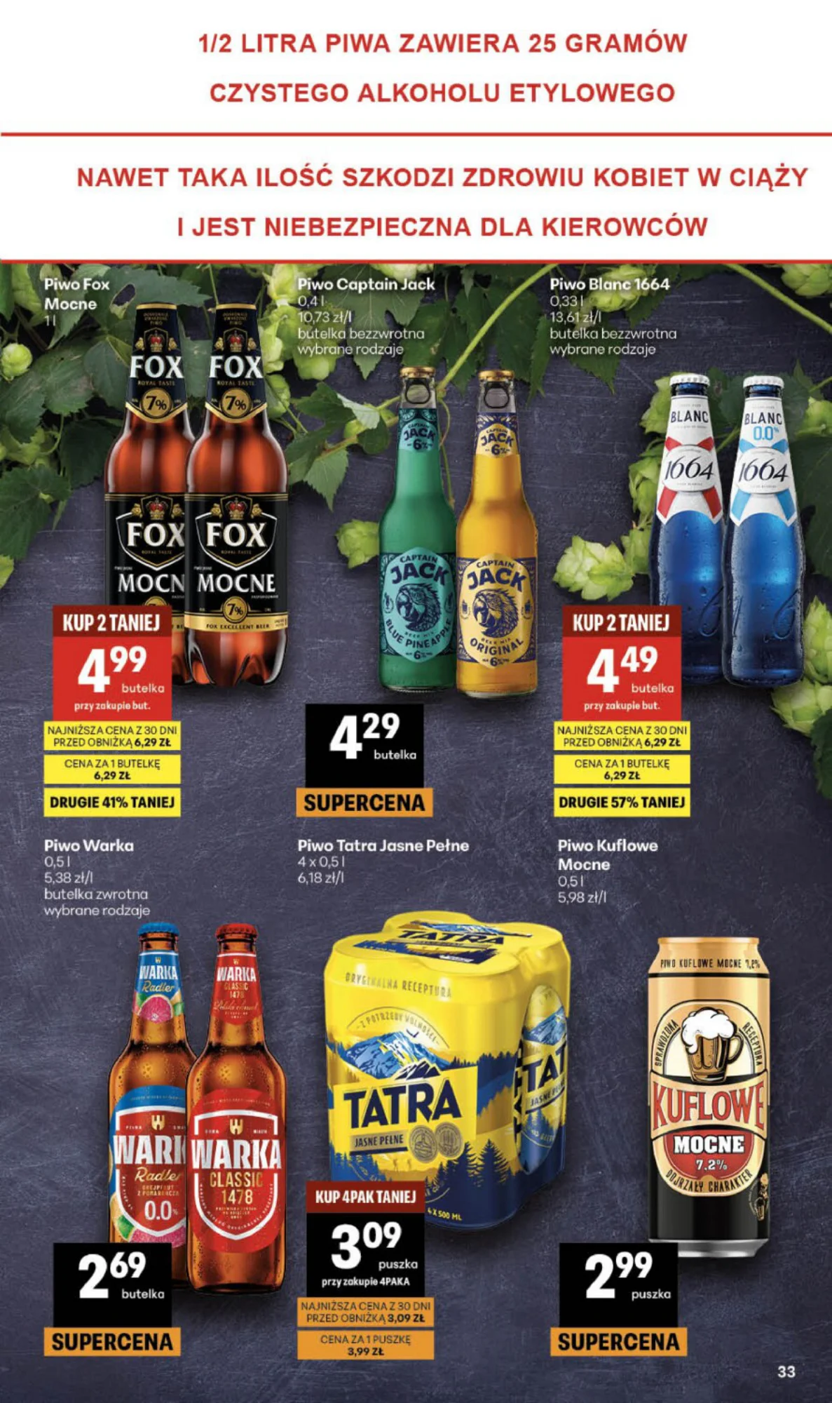 Gazetka promocyjna Delikatesy Centrum str. 33