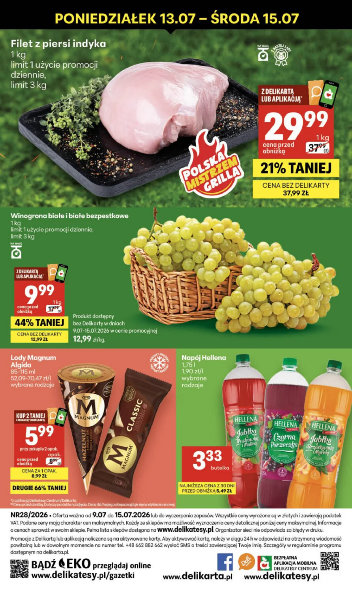 Gazetka promocyjna Delikatesy Centrum str. 40
