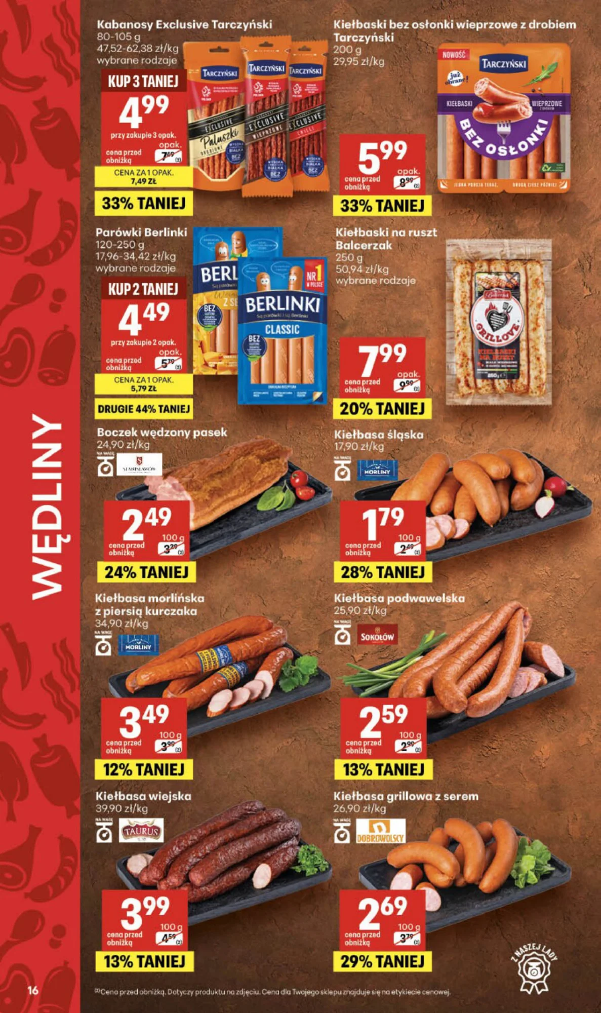Gazetka promocyjna Delikatesy Centrum str. 16