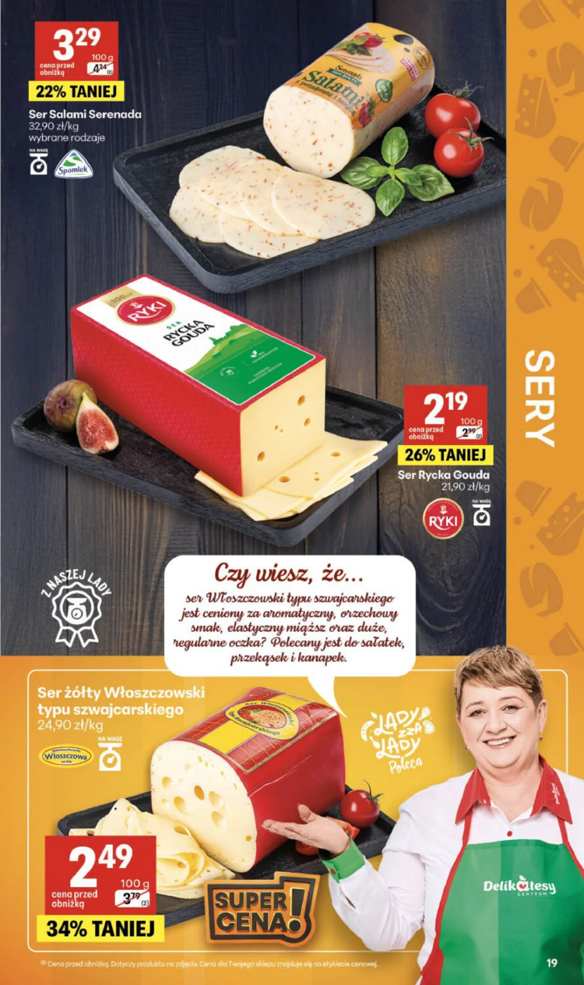 Gazetka promocyjna Delikatesy Centrum str. 19