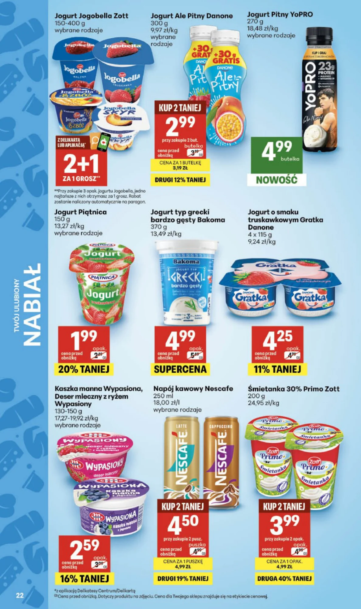 Gazetka promocyjna Delikatesy Centrum str. 22