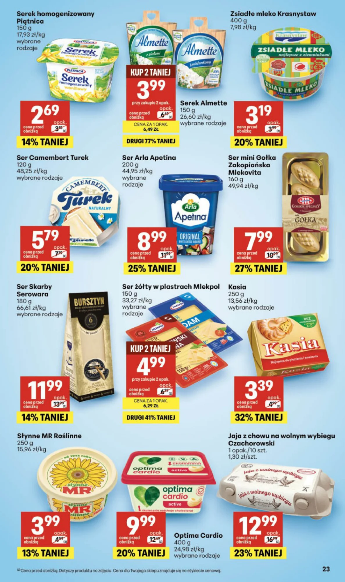 Gazetka promocyjna Delikatesy Centrum str. 23