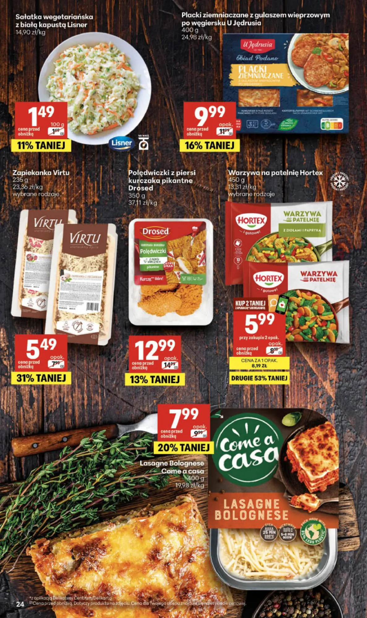 Gazetka promocyjna Delikatesy Centrum str. 24