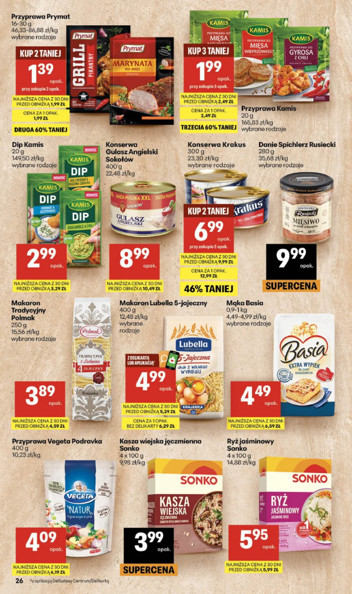 Gazetka promocyjna Delikatesy Centrum str. 26