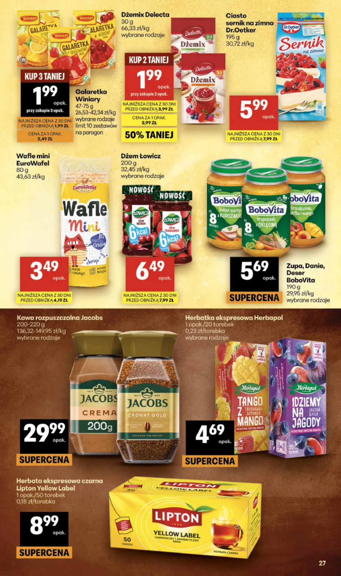 Gazetka promocyjna Delikatesy Centrum str. 27