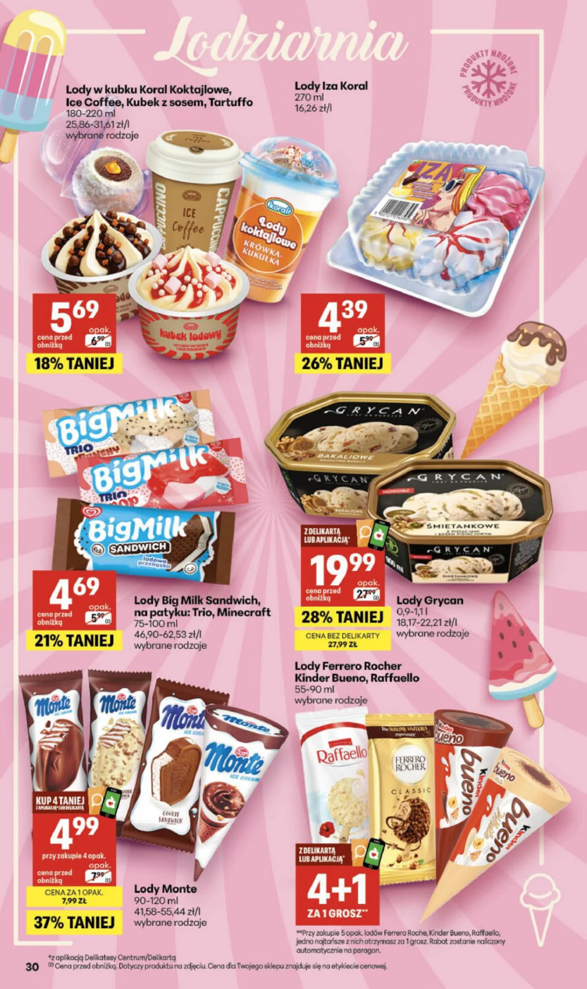 Gazetka promocyjna Delikatesy Centrum str. 30