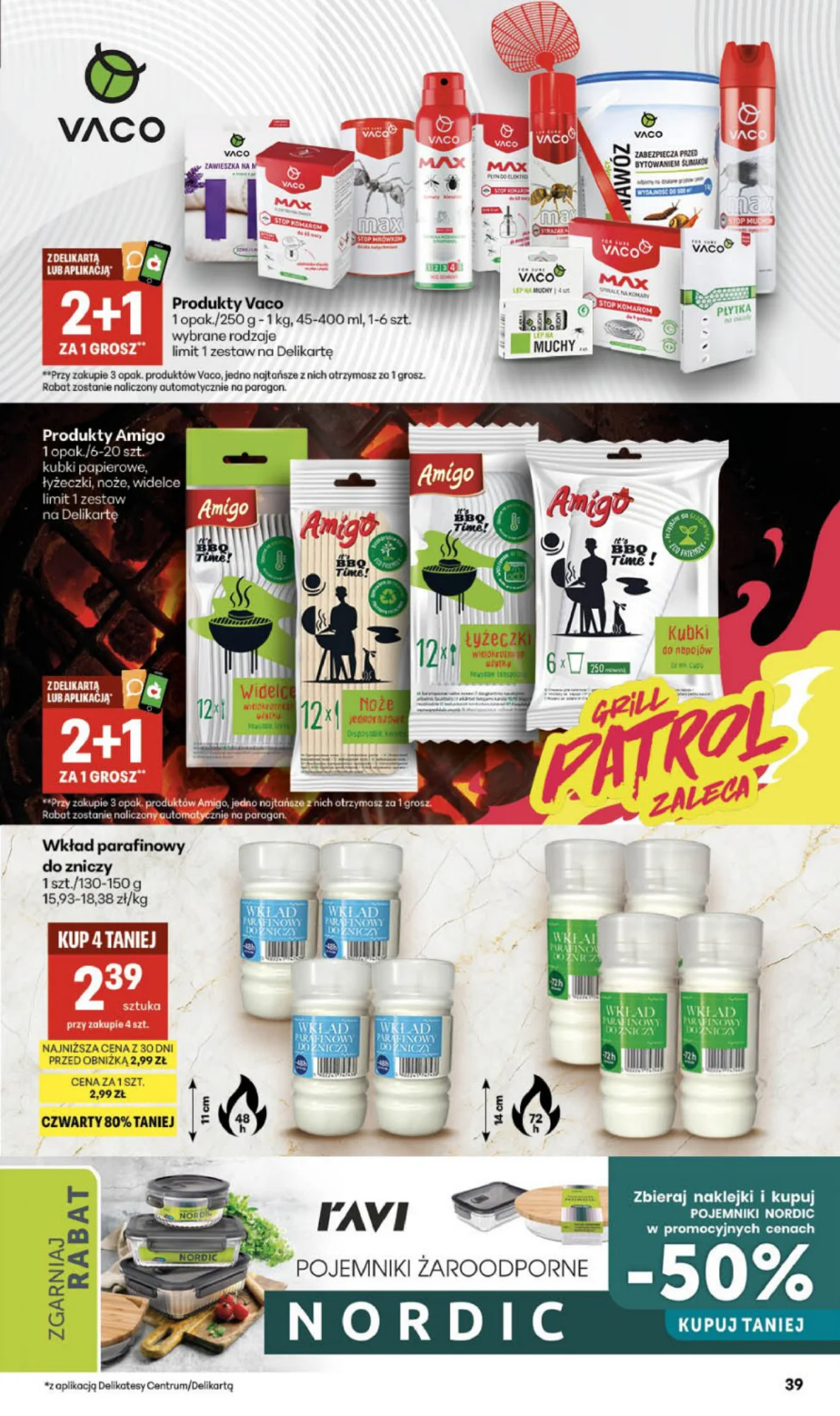 Gazetka promocyjna Delikatesy Centrum str. 39