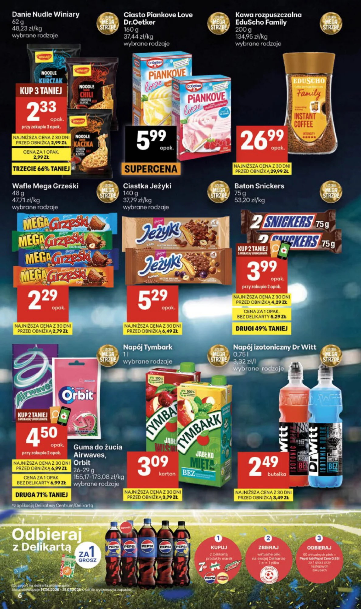 Gazetka promocyjna Delikatesy Centrum str. 6
