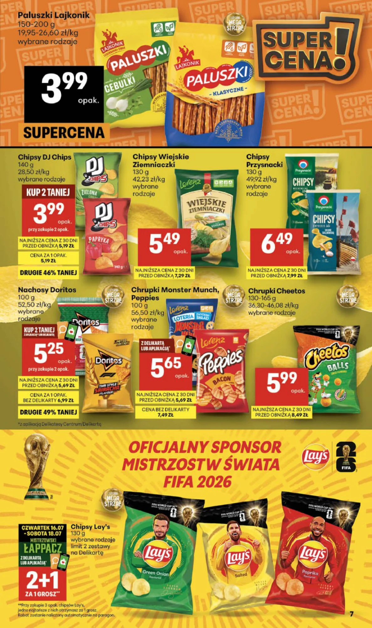 Gazetka promocyjna Delikatesy Centrum str. 7