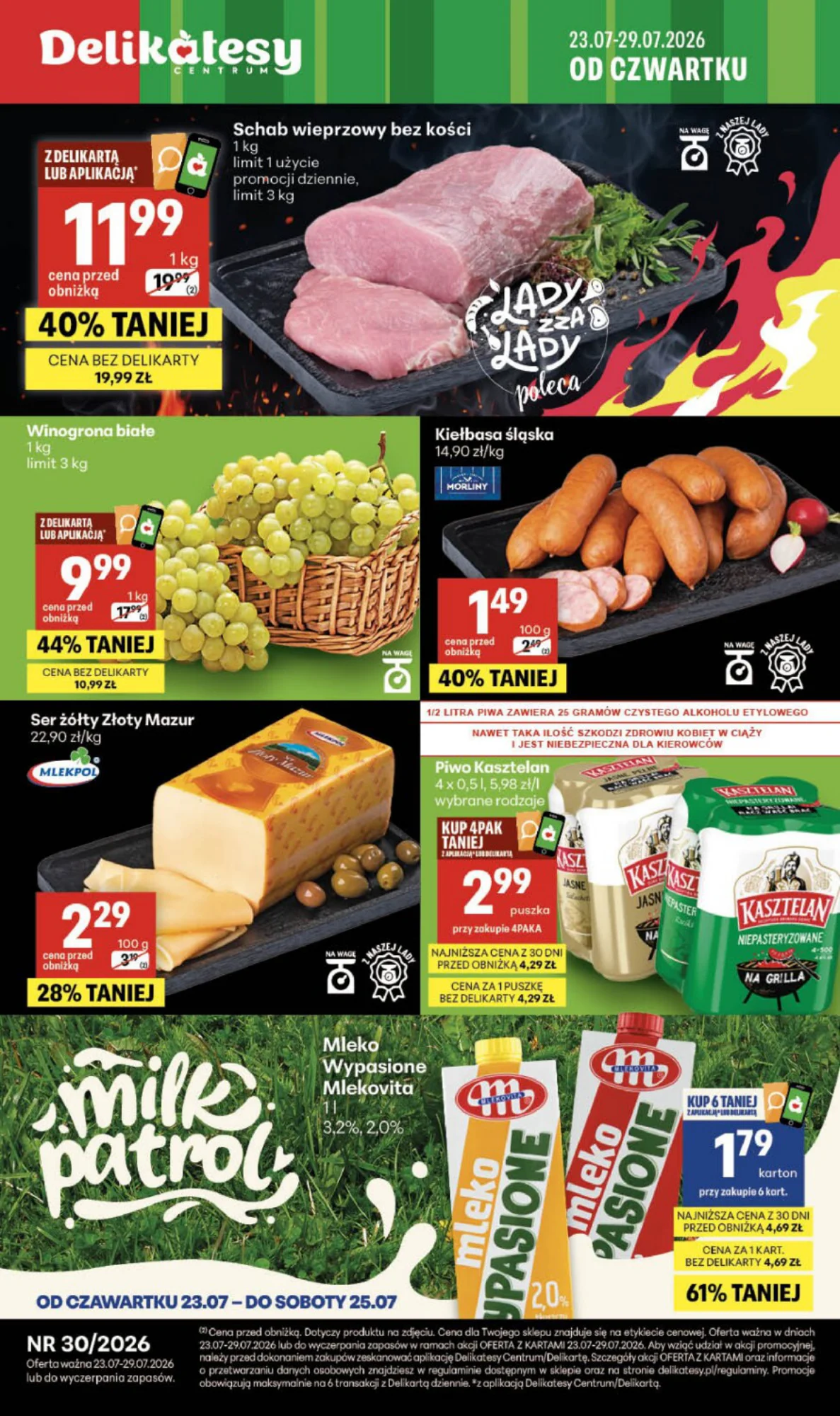 Gazetka promocyjna Delikatesy Centrum str. 1