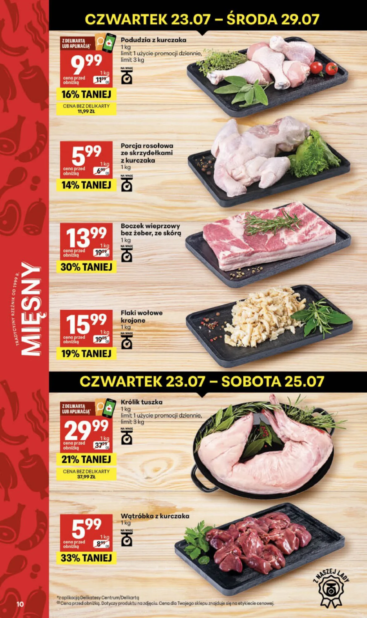 Gazetka promocyjna Delikatesy Centrum str. 10