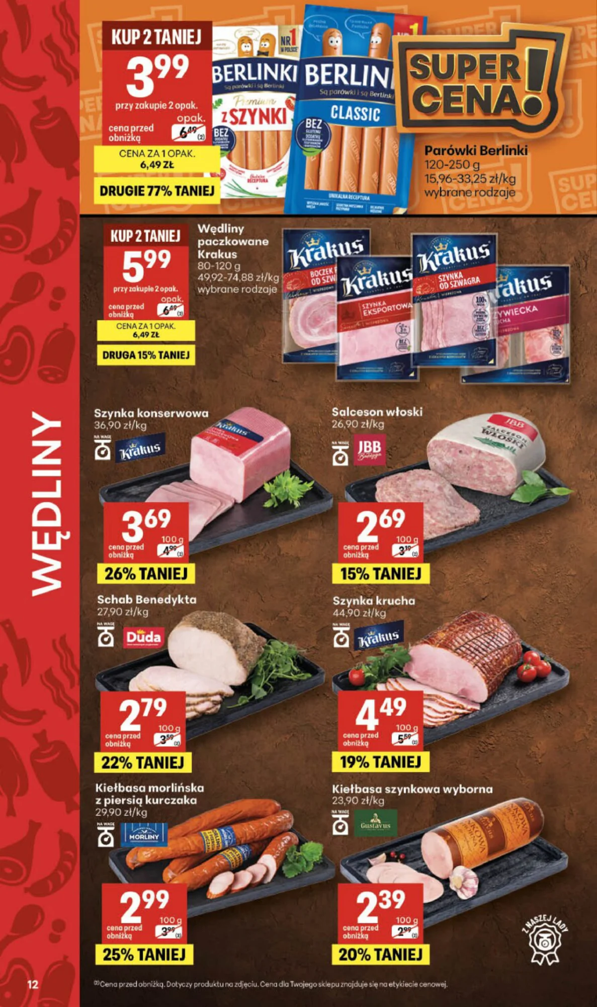 Gazetka promocyjna Delikatesy Centrum str. 12