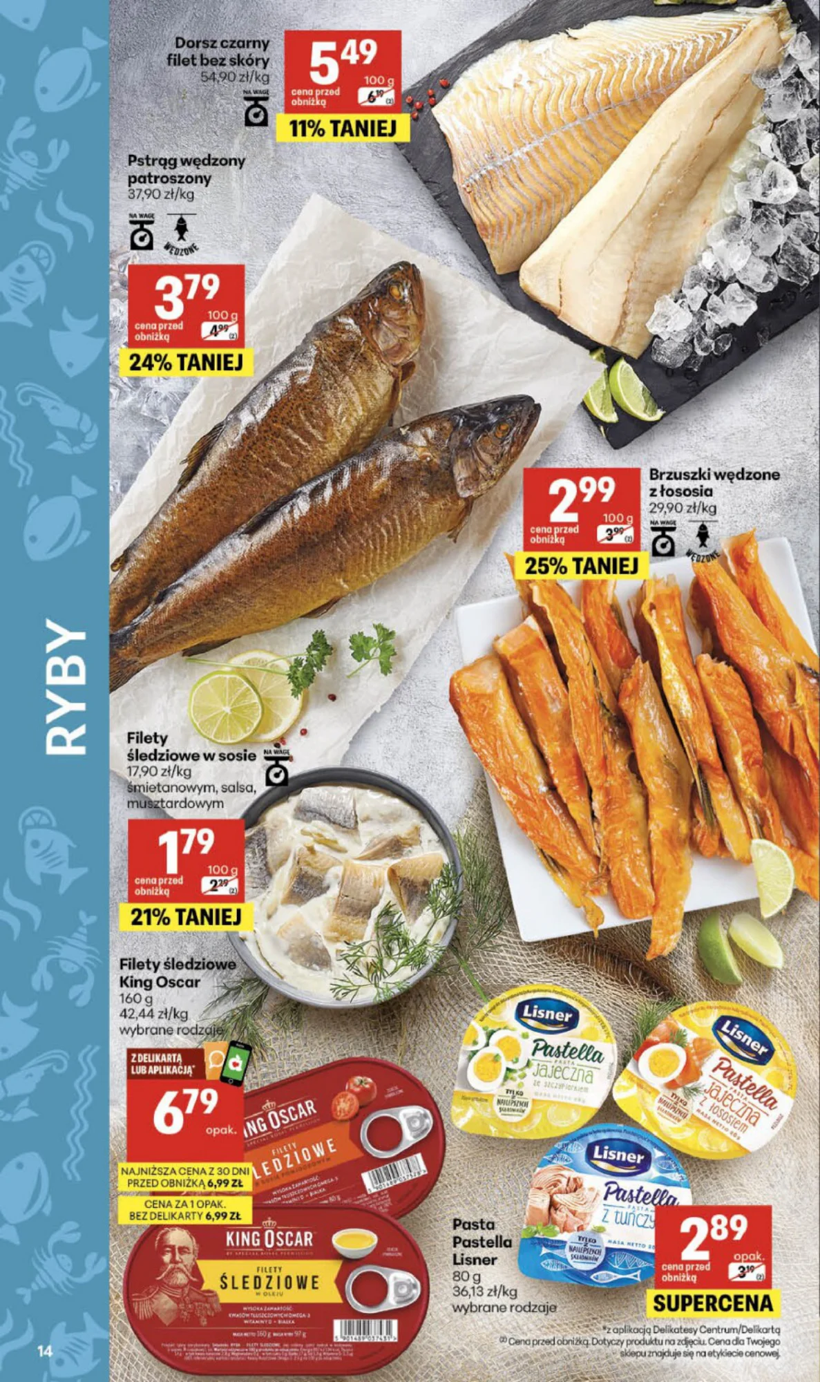 Gazetka promocyjna Delikatesy Centrum str. 14