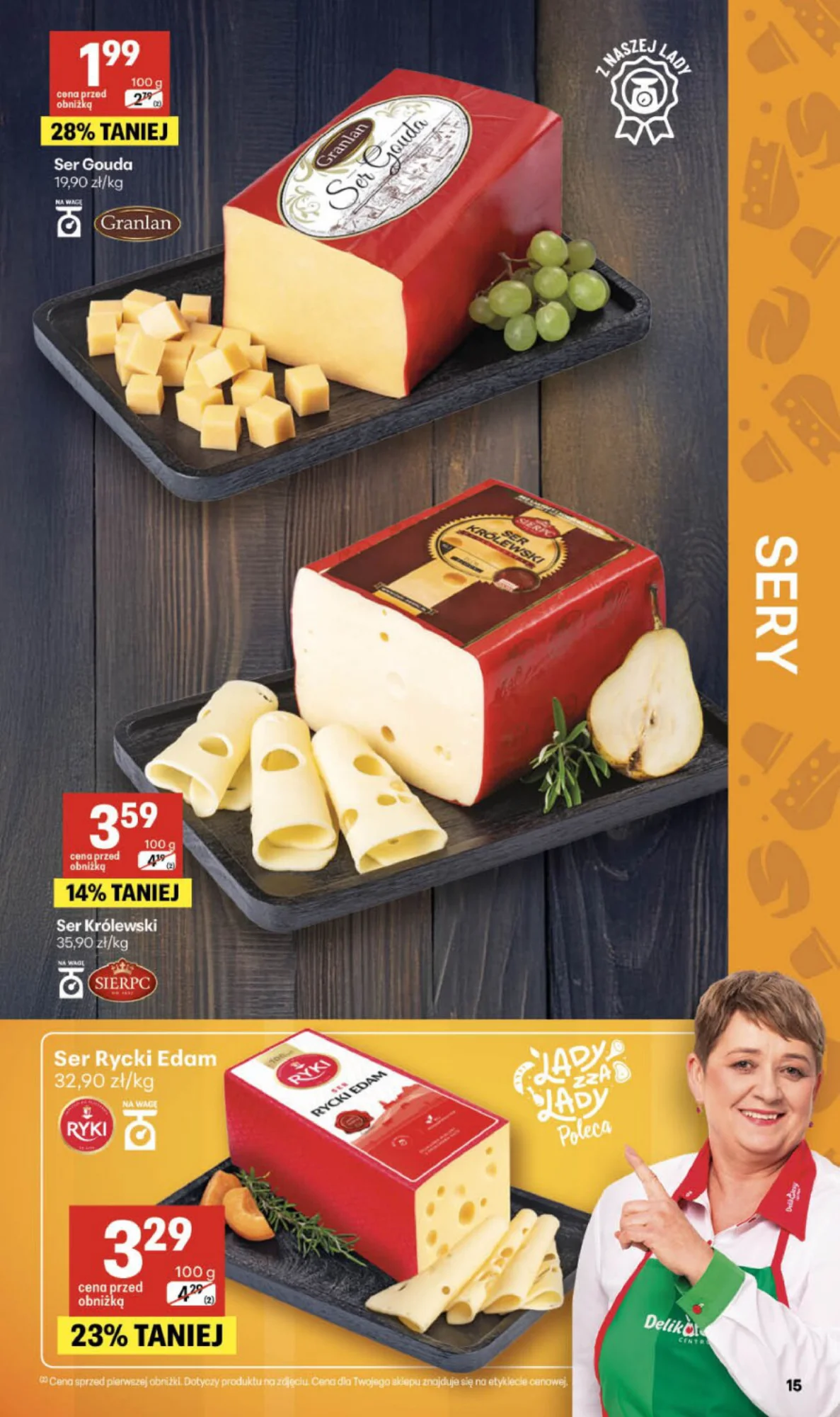 Gazetka promocyjna Delikatesy Centrum str. 15