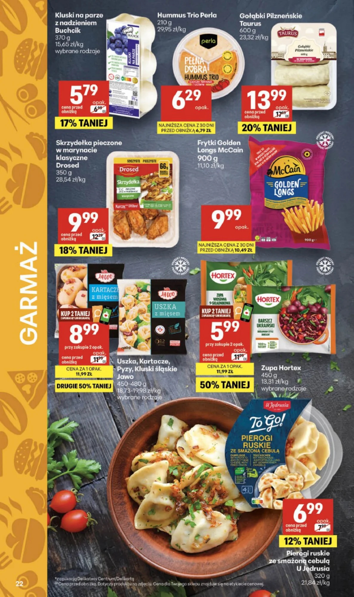 Gazetka promocyjna Delikatesy Centrum str. 22