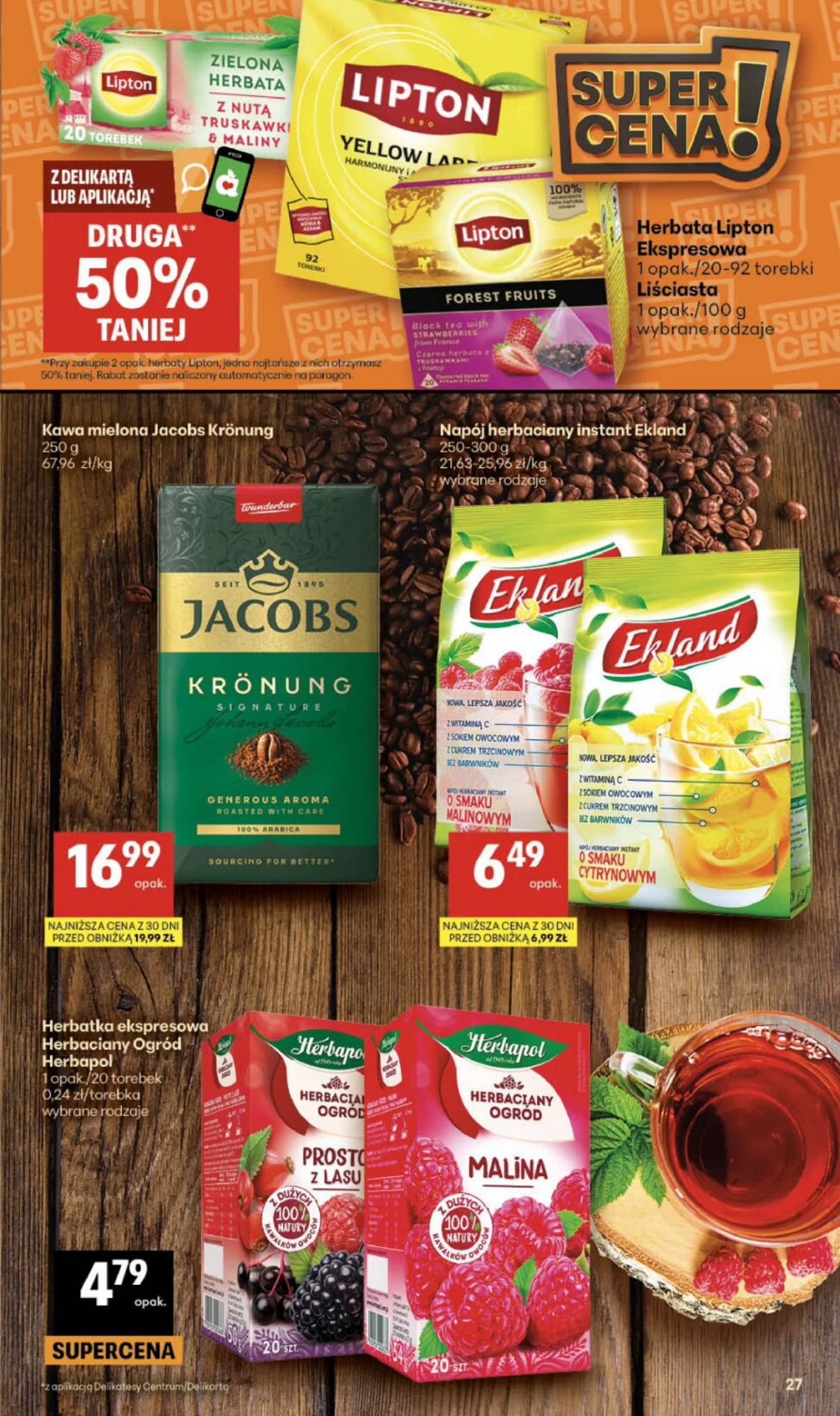 Gazetka promocyjna Delikatesy Centrum str. 27