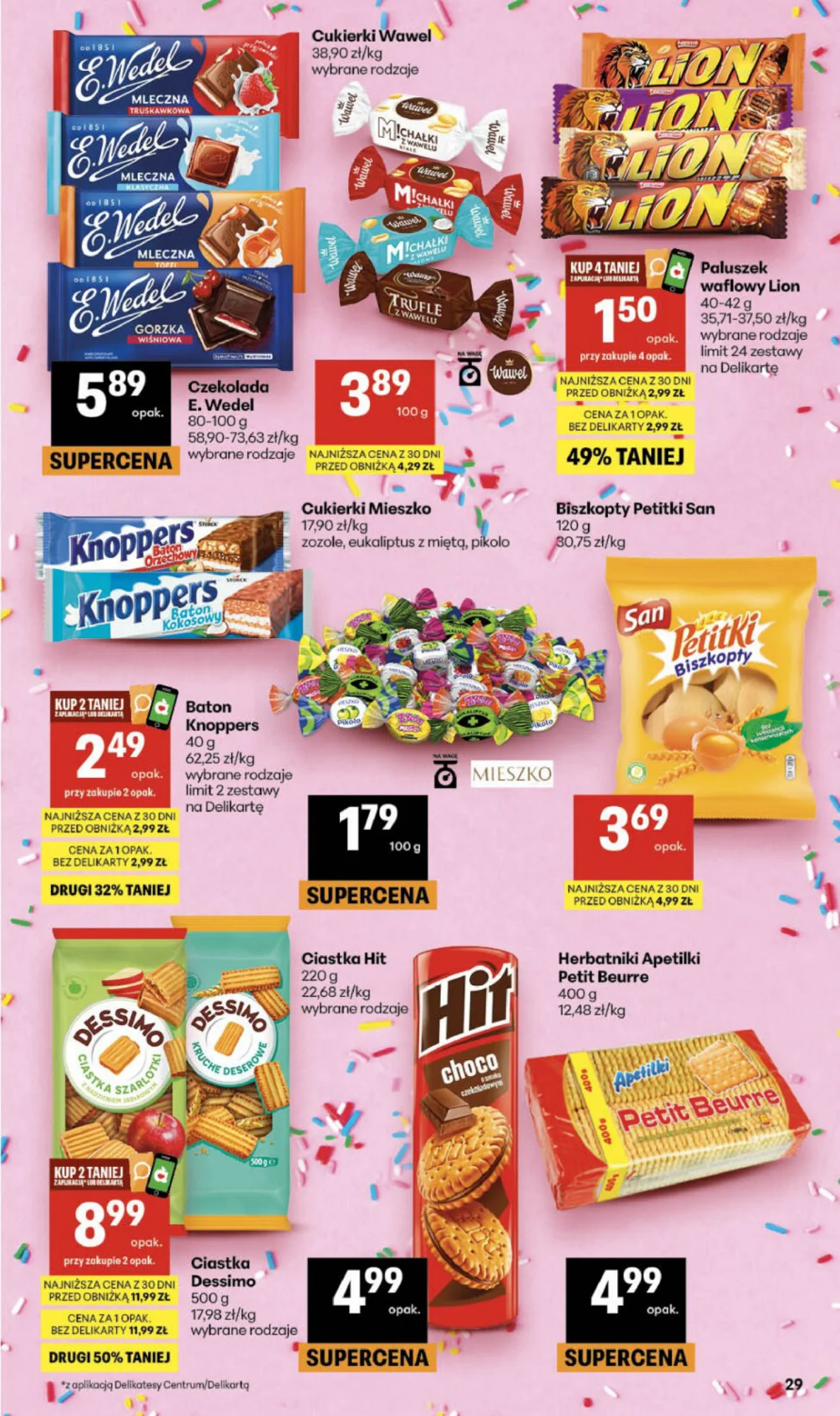 Gazetka promocyjna Delikatesy Centrum str. 29