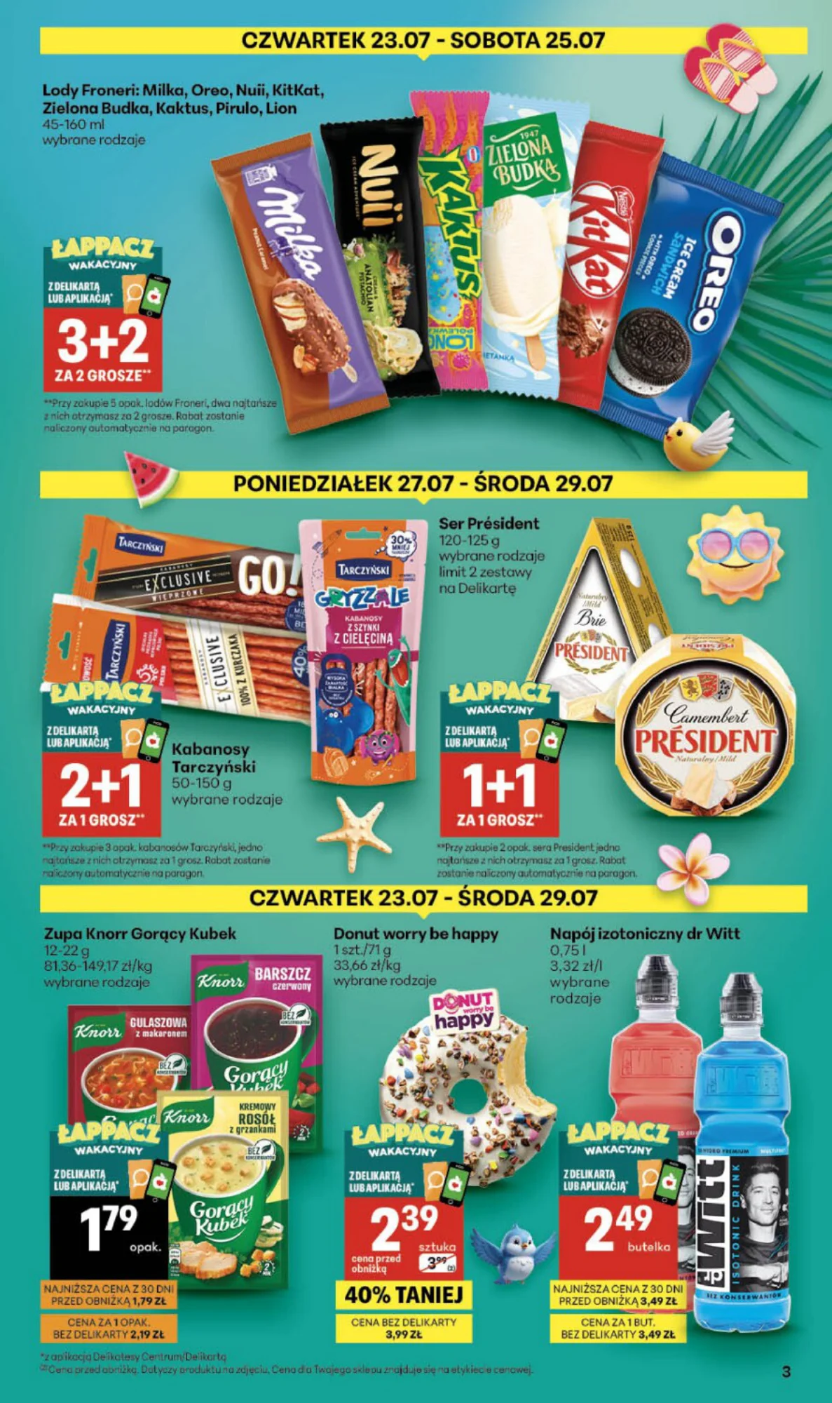 Gazetka promocyjna Delikatesy Centrum str. 3