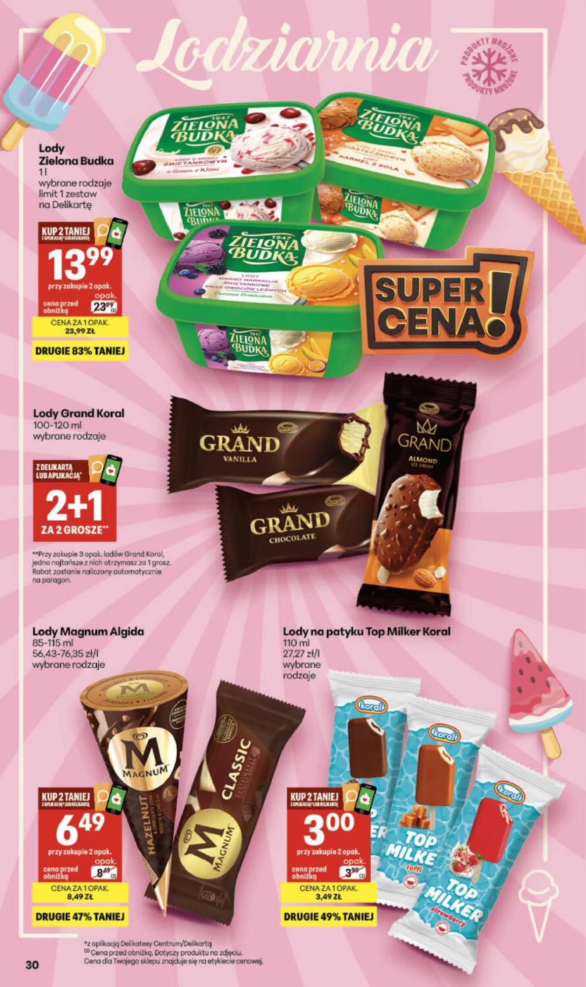 Gazetka promocyjna Delikatesy Centrum str. 30