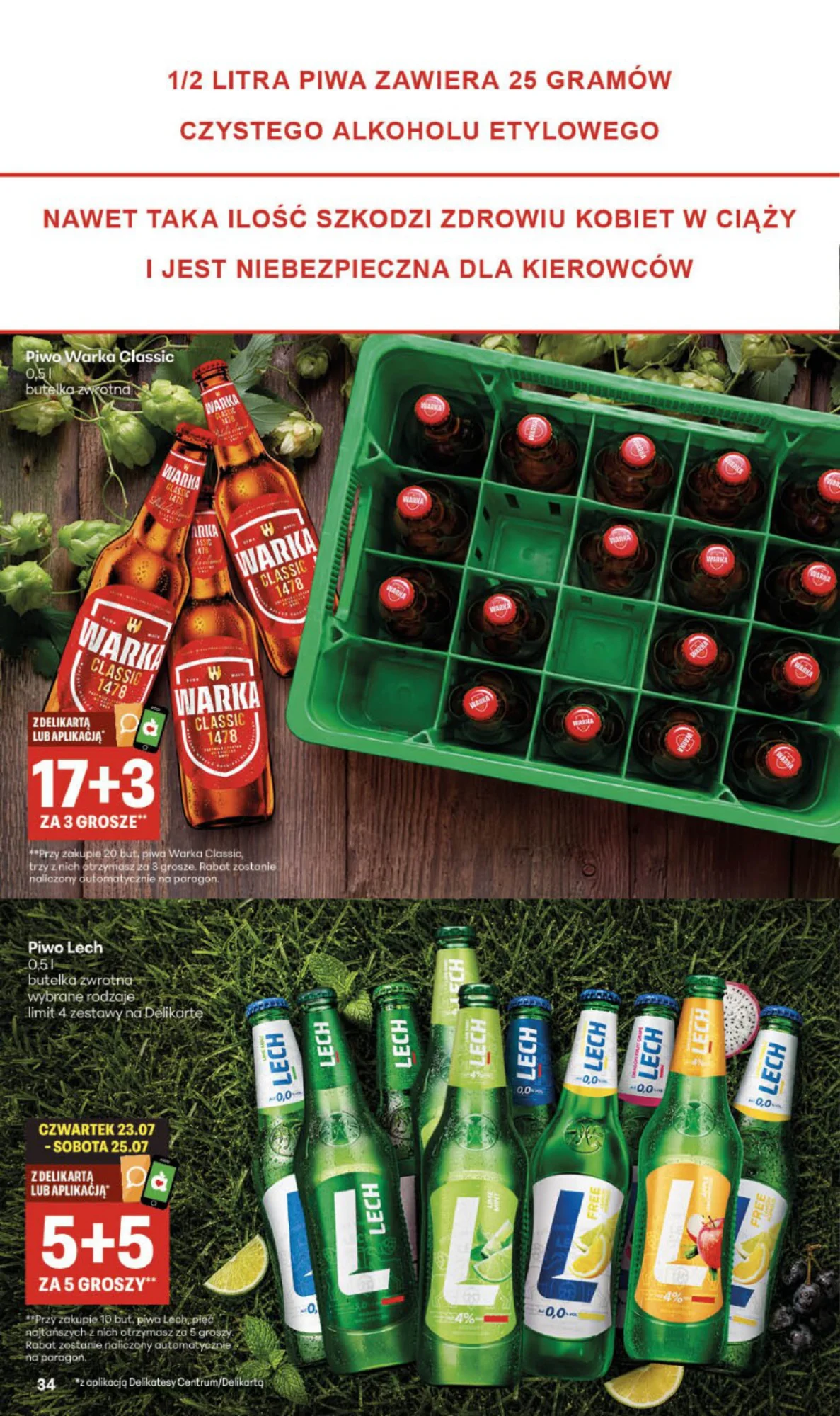 Gazetka promocyjna Delikatesy Centrum str. 34