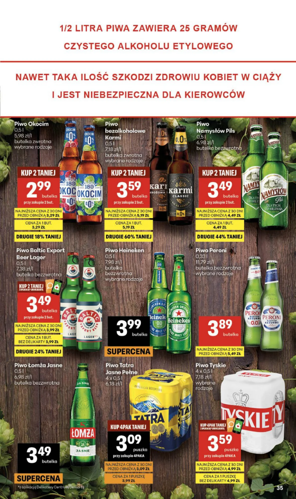 Gazetka promocyjna Delikatesy Centrum str. 35